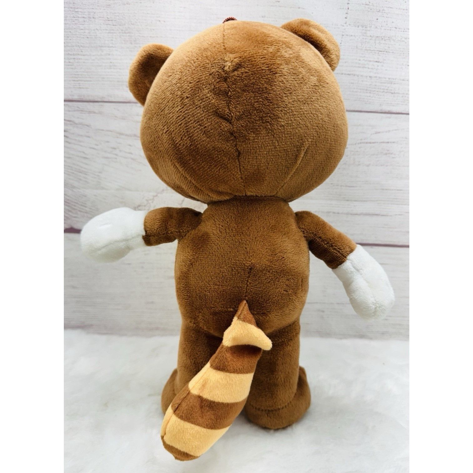 Nintendo SUPER MARIO BROS - MARIO Brown Racoon Suit Plush 11" Nintend Size ONE SIZE - 6 Thumbnail