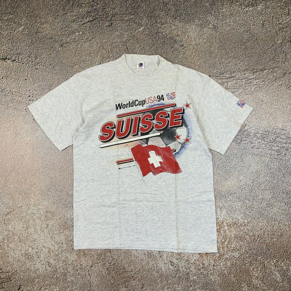 Other FIFA World Cup USA 1994 Swiss Tee Vintage Rare Hype Soccer Size US L / EU 52-54 / 3 - 1 Thumbnail
