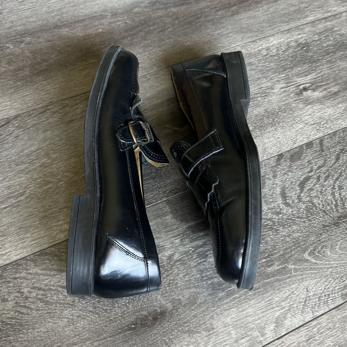 Vintage Vintage 1980s Scott David Tassel Leather Loafers Shoes Black Size US 6 / IT 36 - 3 Thumbnail