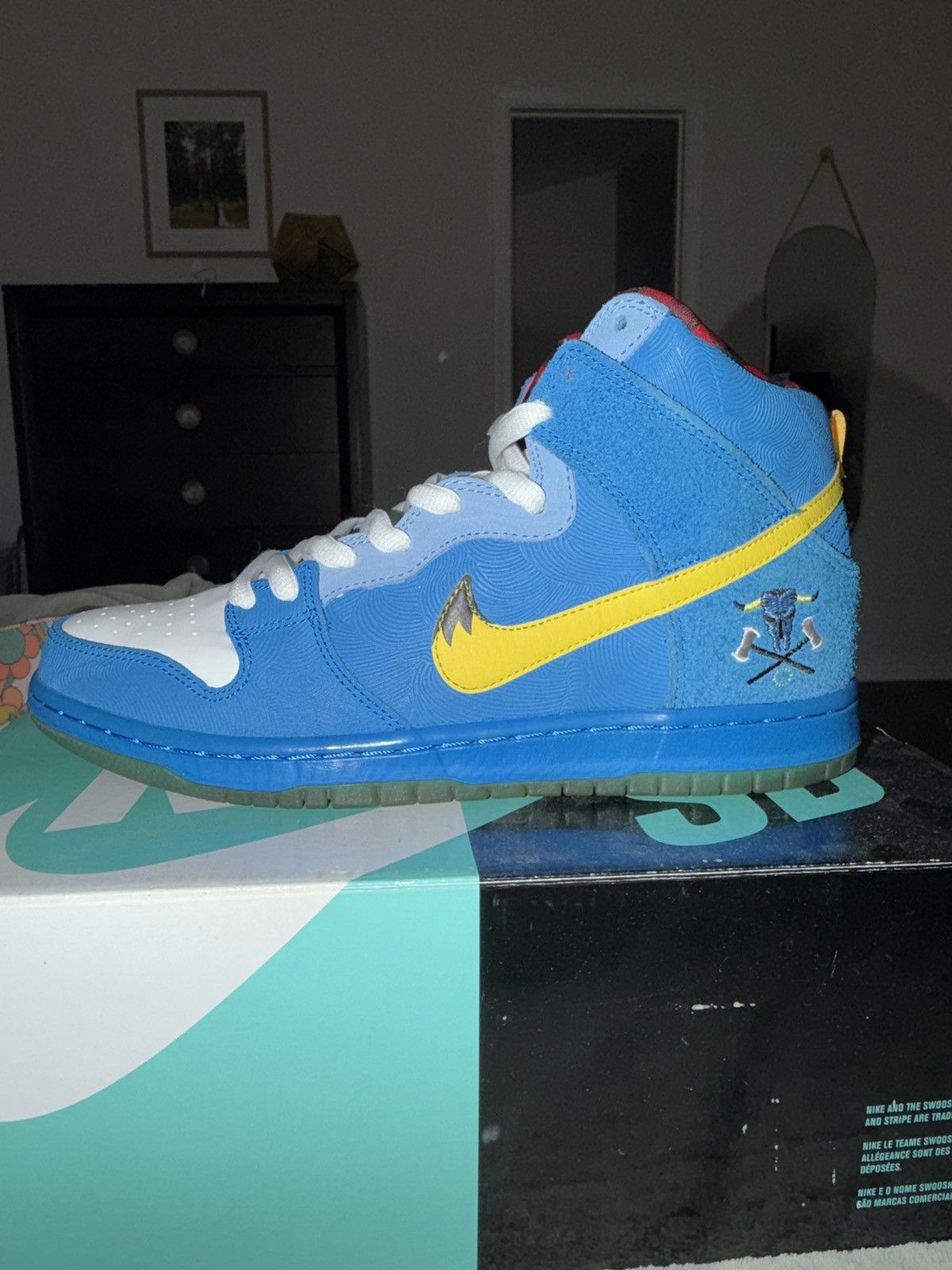 Nike SB 2014 Nike Dunk High “Familia” Premium SB Size US 9.5 / EU 42-43 - 8 Thumbnail