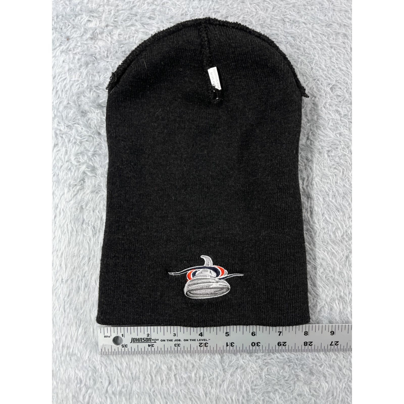 Logo 7 Promo Headwear Beanie Womens One Size Black Logo Knit 100% Acrylic Snow Ski Size ONE SIZE - 5 Thumbnail