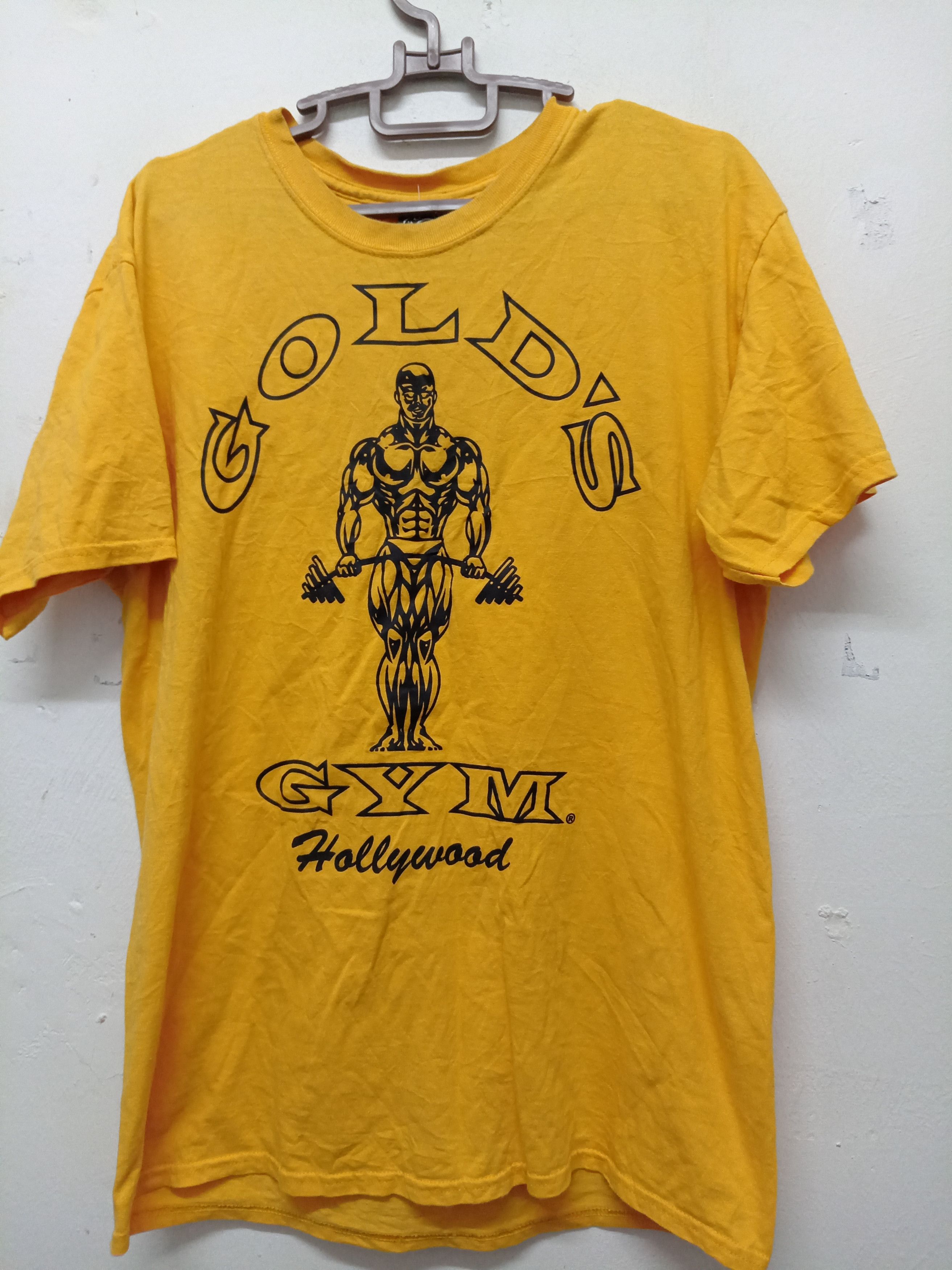Vintage Gold’s Gym Hollywood T-Shirt vintage Size US L / EU 52-54 / 3 - 1 Thumbnail