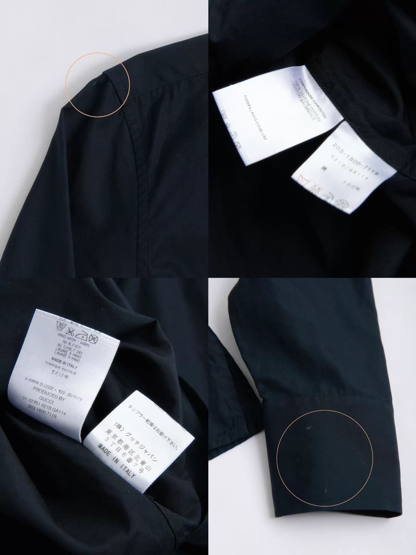 Gucci GUCCI by Tom Ford Black Tie-Waist Shirt 38 Size XS / US 0-2 / IT 36-38 - 9 Thumbnail
