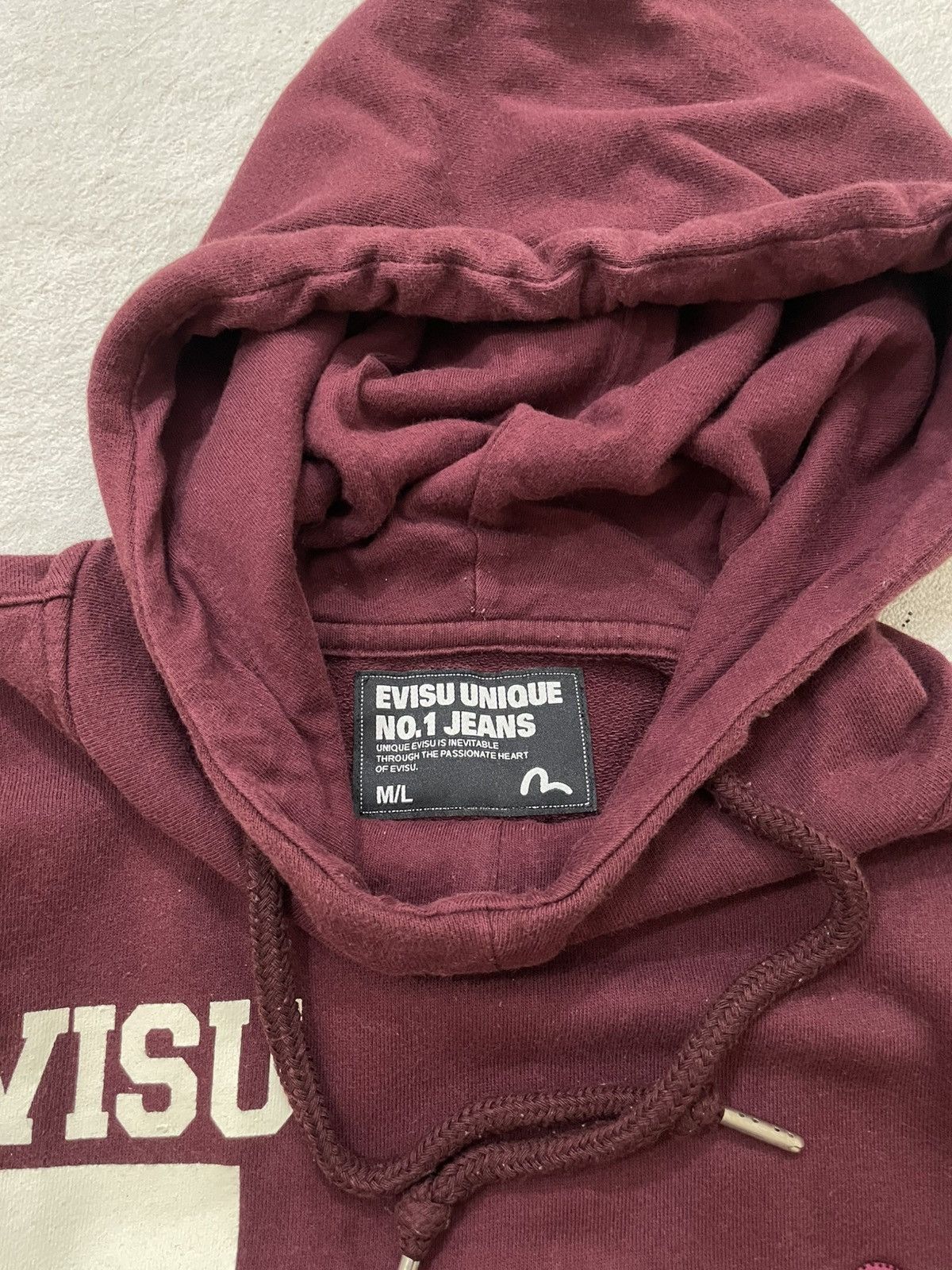 Japanese Brand 2000s Evisu Unchangeable 2 Hooded Embroidered Y2K Hysteric Size US L / EU 52-54 / 3 - 5 Thumbnail