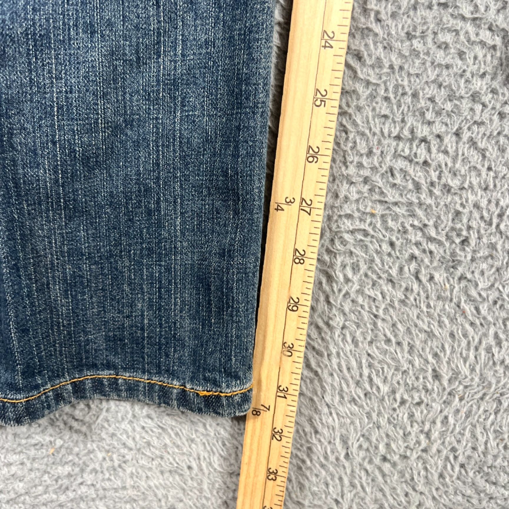 Levi's Levi's 559 Jeans Men Relaxed Straight Fit 33x32 Medium Blue Denim Grunge Skater Casual Size US 33 - 3 Thumbnail