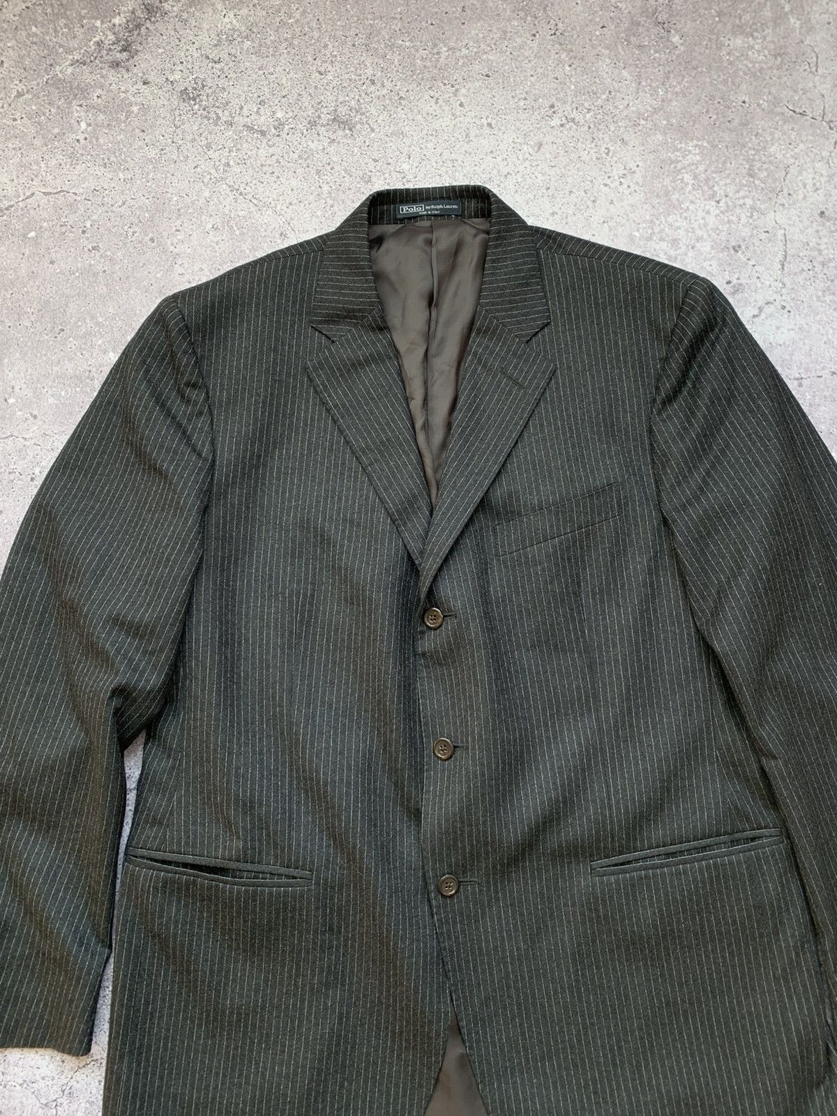 Polo Ralph Lauren 🔥VINTAGE POLO BY RALP LAUREN BLAZER Size 54R - 5 Thumbnail