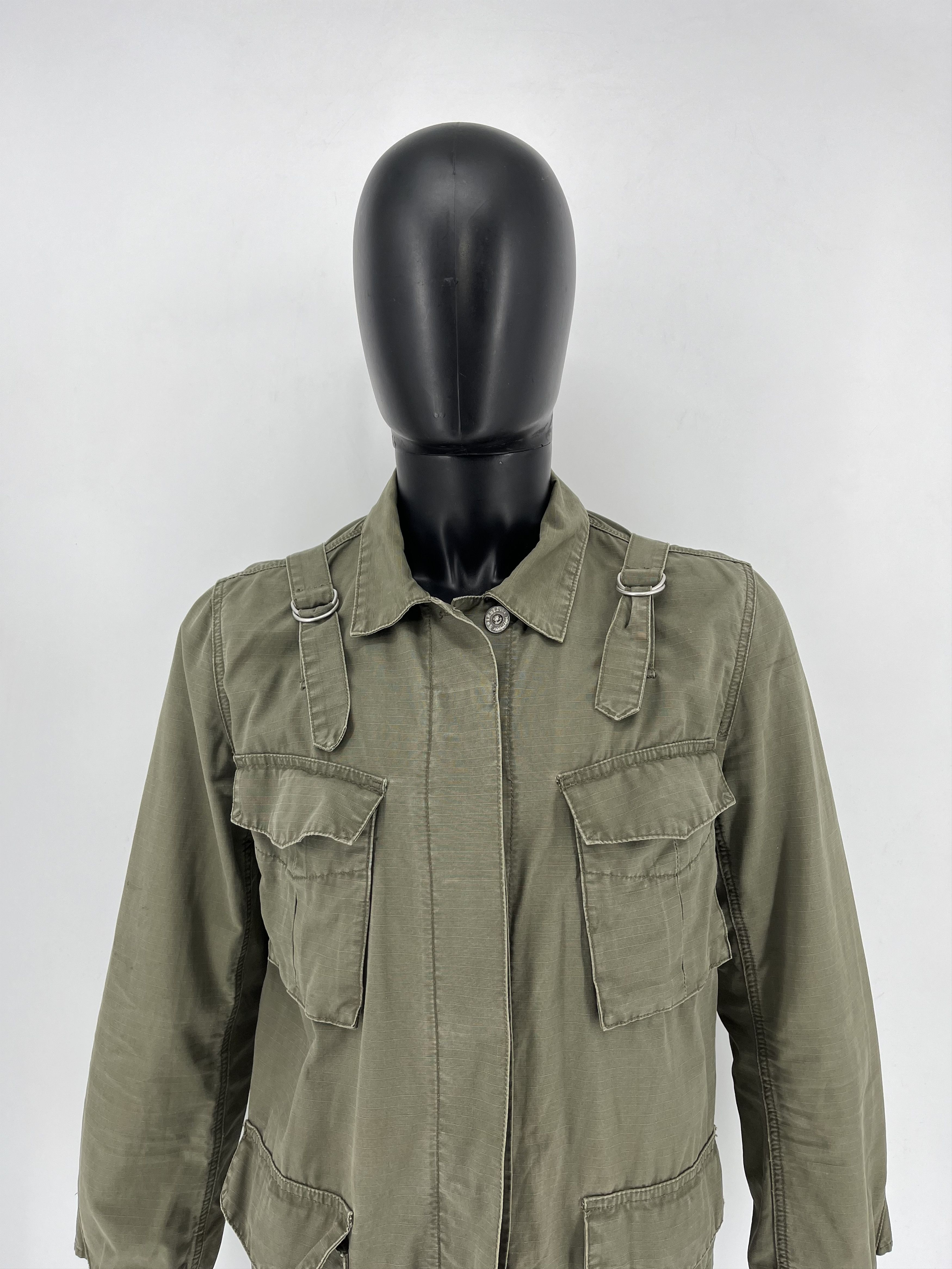 Quiksilver Vintage RARE Quiksilver Military Buttons Up Size US L / EU 52-54 / 3 - 1 Thumbnail