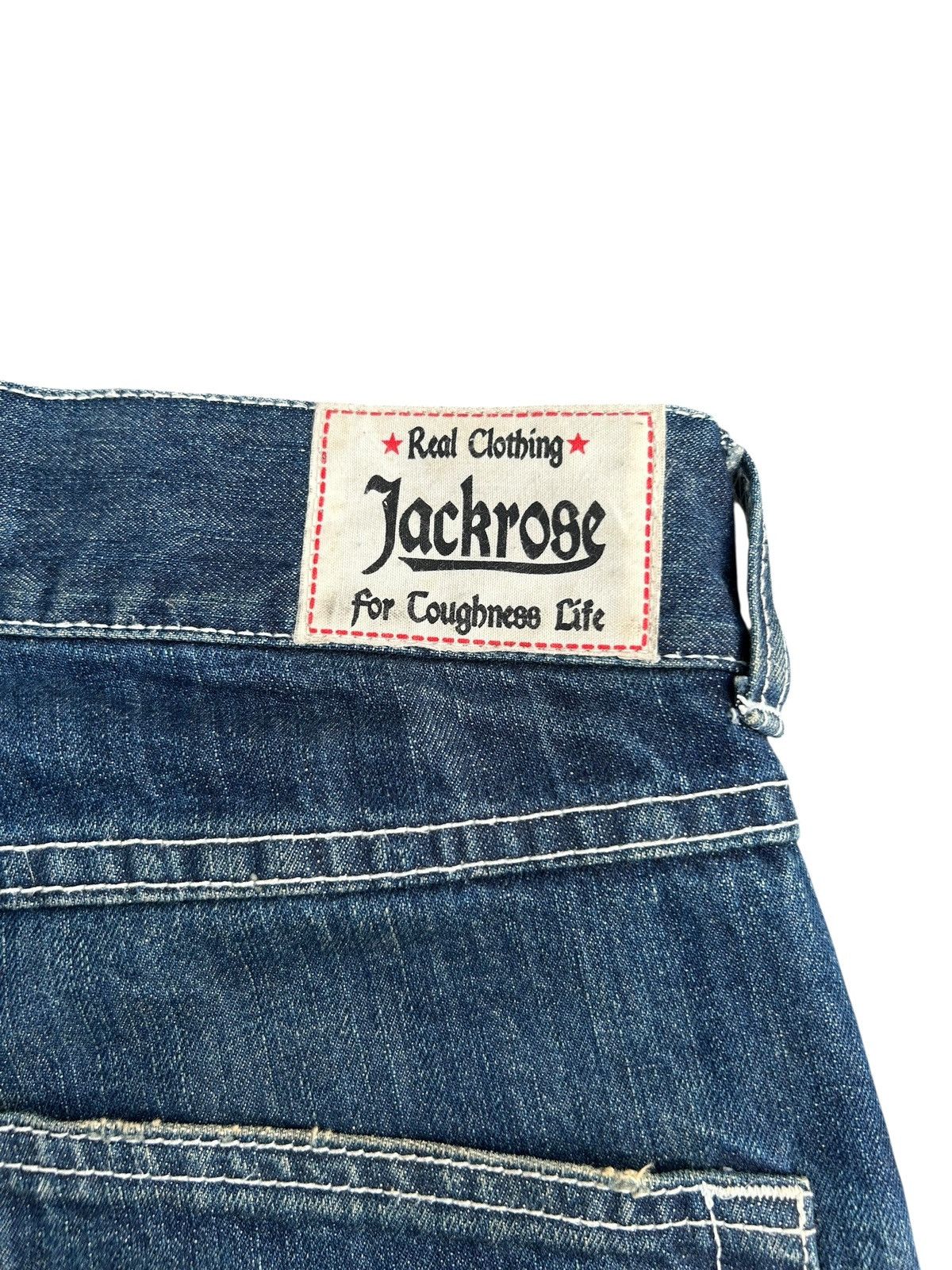 Kapital JACKROSE ROCK JAPANESE DISTRESSED DENIM JEANS Size US 31 - 10 Thumbnail