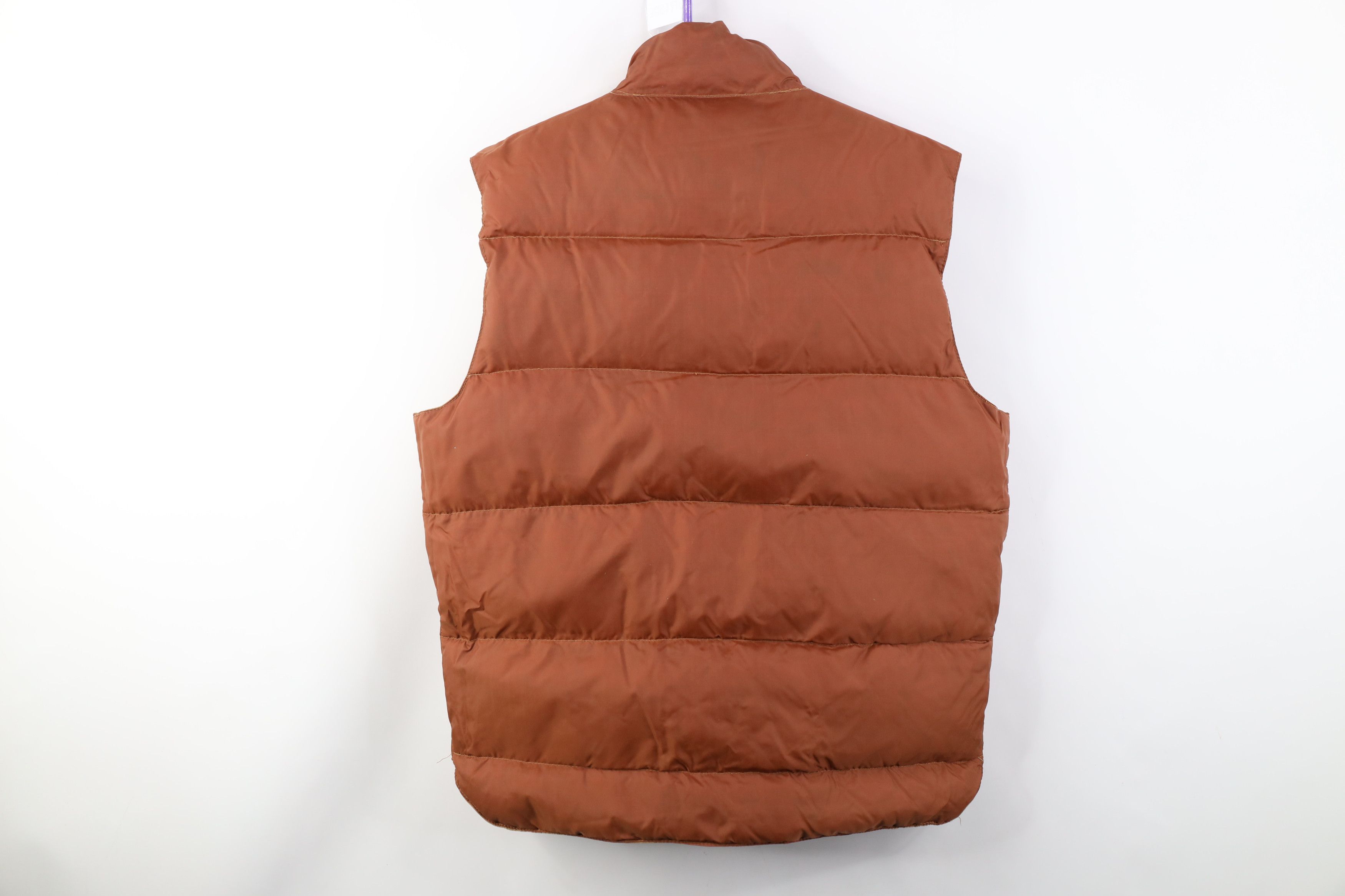 Vintage Vintage 70s Streetwear Reversible Duck Puffer Vest Jacket Size US L / EU 52-54 / 3 - 15 Thumbnail