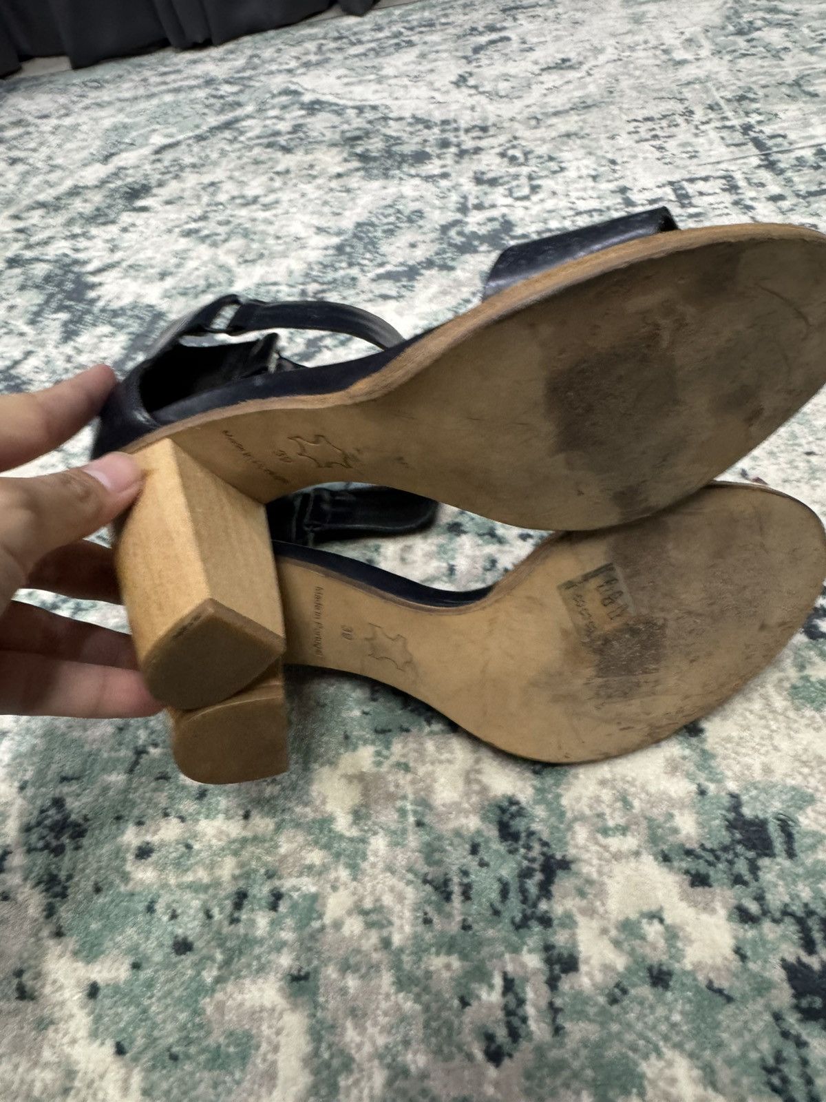 Cos COS TWO TONES ANKLE STRAP SANDAL HEELS Size US 9 / IT 39 - 6 Thumbnail