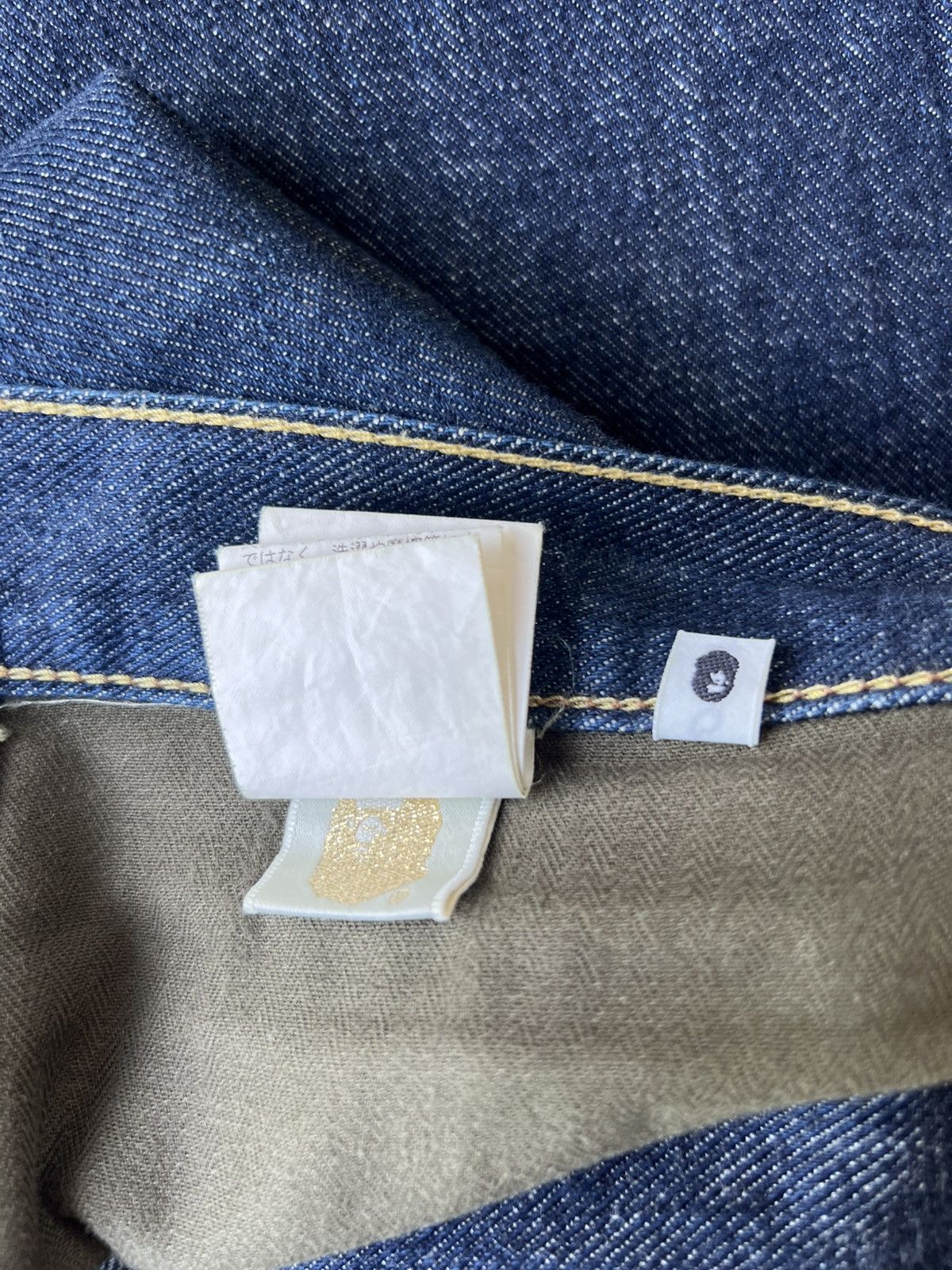 Bape 2013 Bape Baby Milo “Days Like These” Embroidered Jeans Size US 36 / EU 52 - 5 Thumbnail