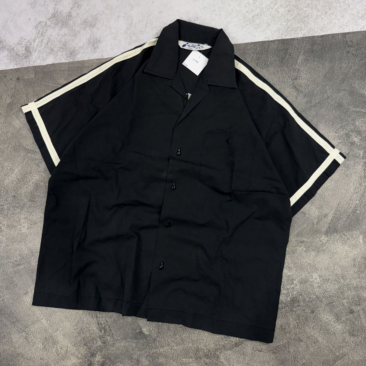 Japanese Brand Vintage TENSTLIKE bowling shirt embroidery black Size US L / EU 52-54 / 3 - 3 Thumbnail