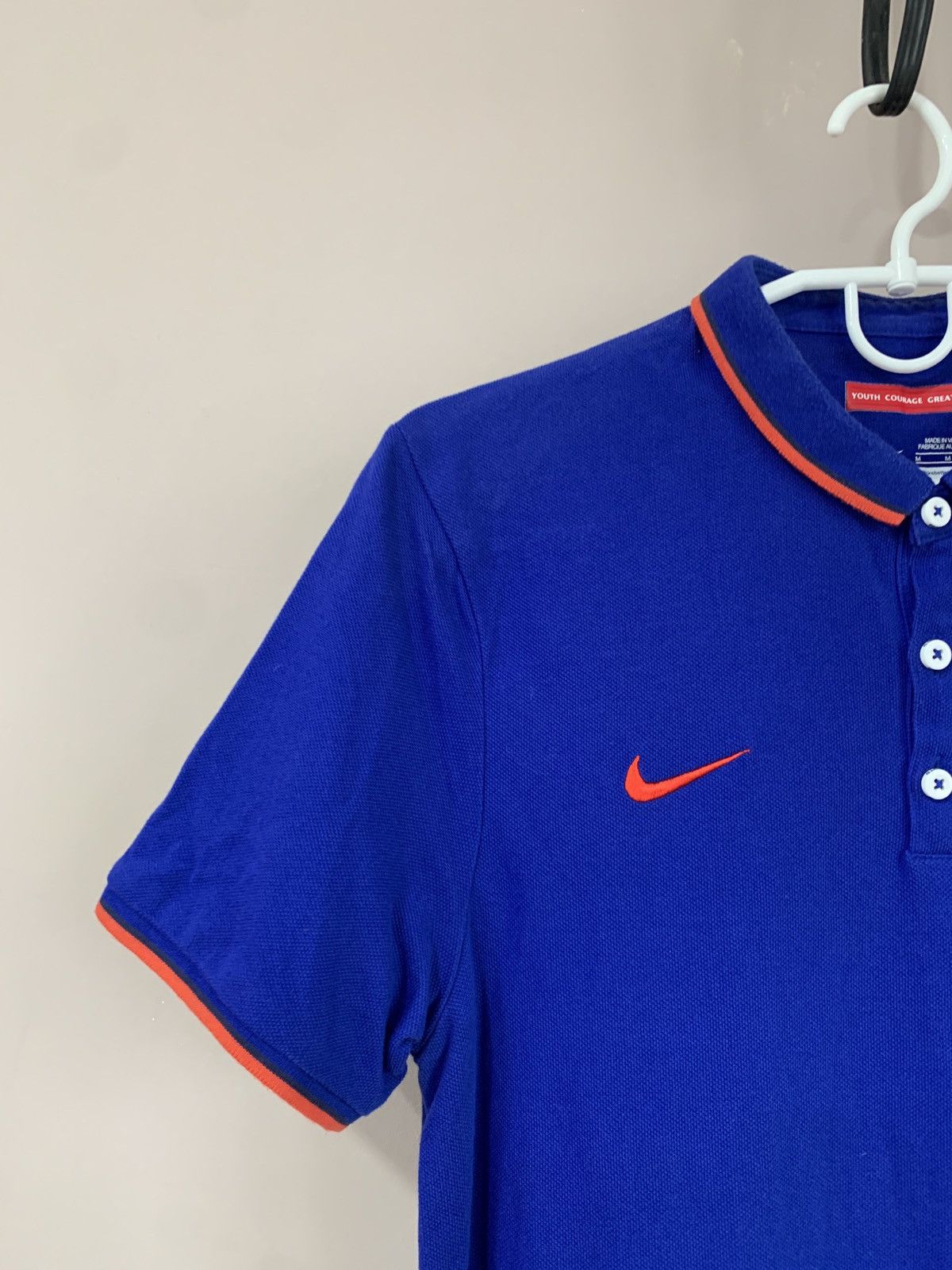 Nike Manchester United Nike blue polo shirt football soccer Size US M / EU 48-50 / 2 - 3 Thumbnail