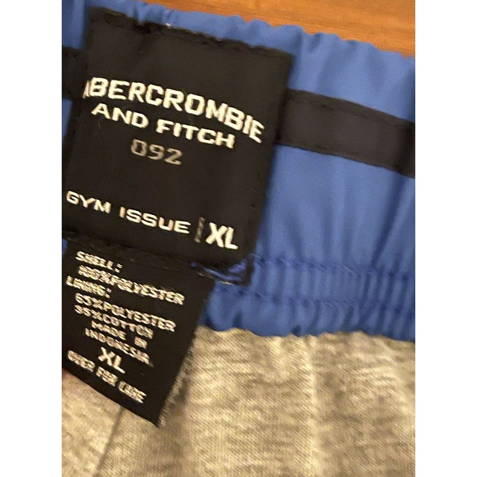 Abercrombie & Fitch VINTAGE Abercrombie & Fitch Gym Issue Blue Lined Track Pants Men XL Regular 31in Inseam Size US 36 / EU 52 - 6 Thumbnail