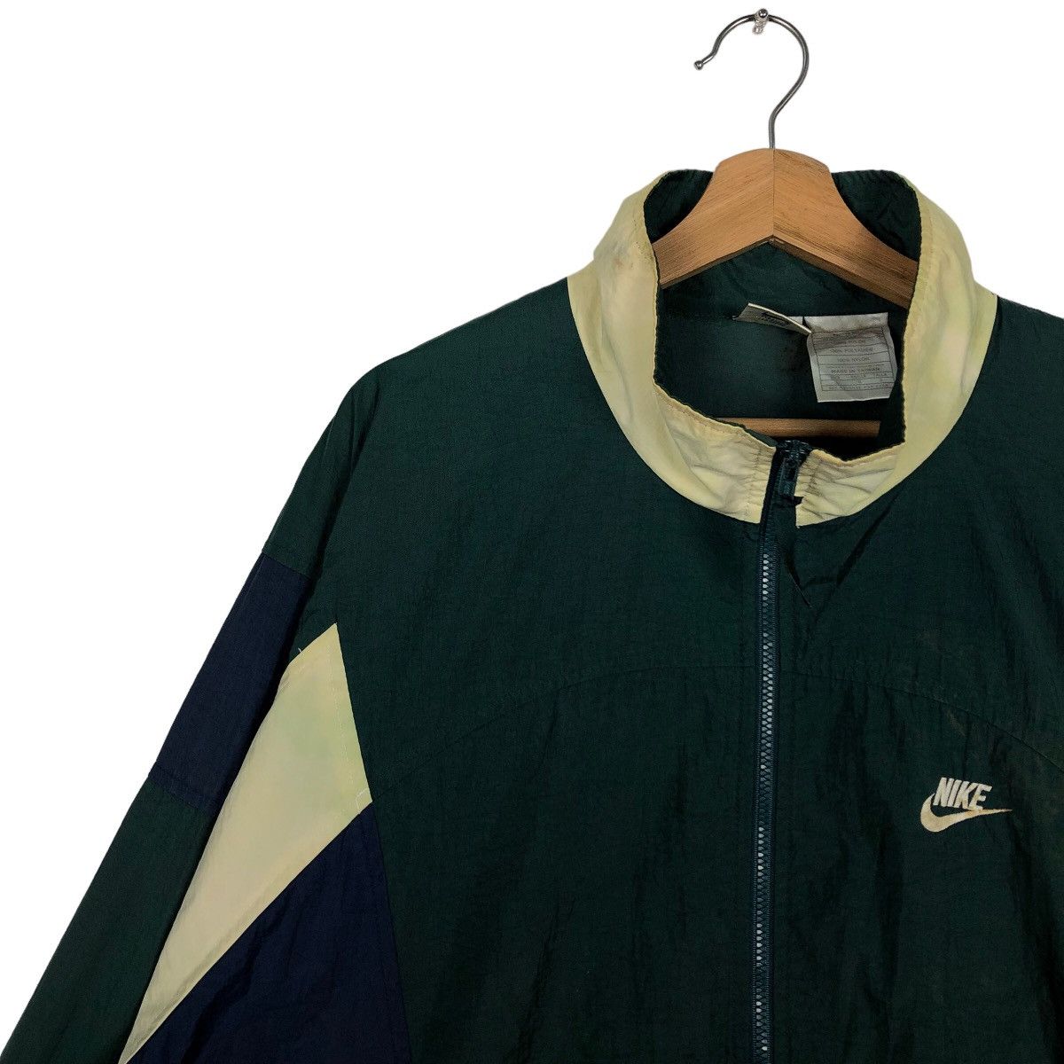 Nike 🔥90’s Vintage Nike Windbreaker Jacket Bomber Big Swoosh Size US L / EU 52-54 / 3 - 7 Thumbnail