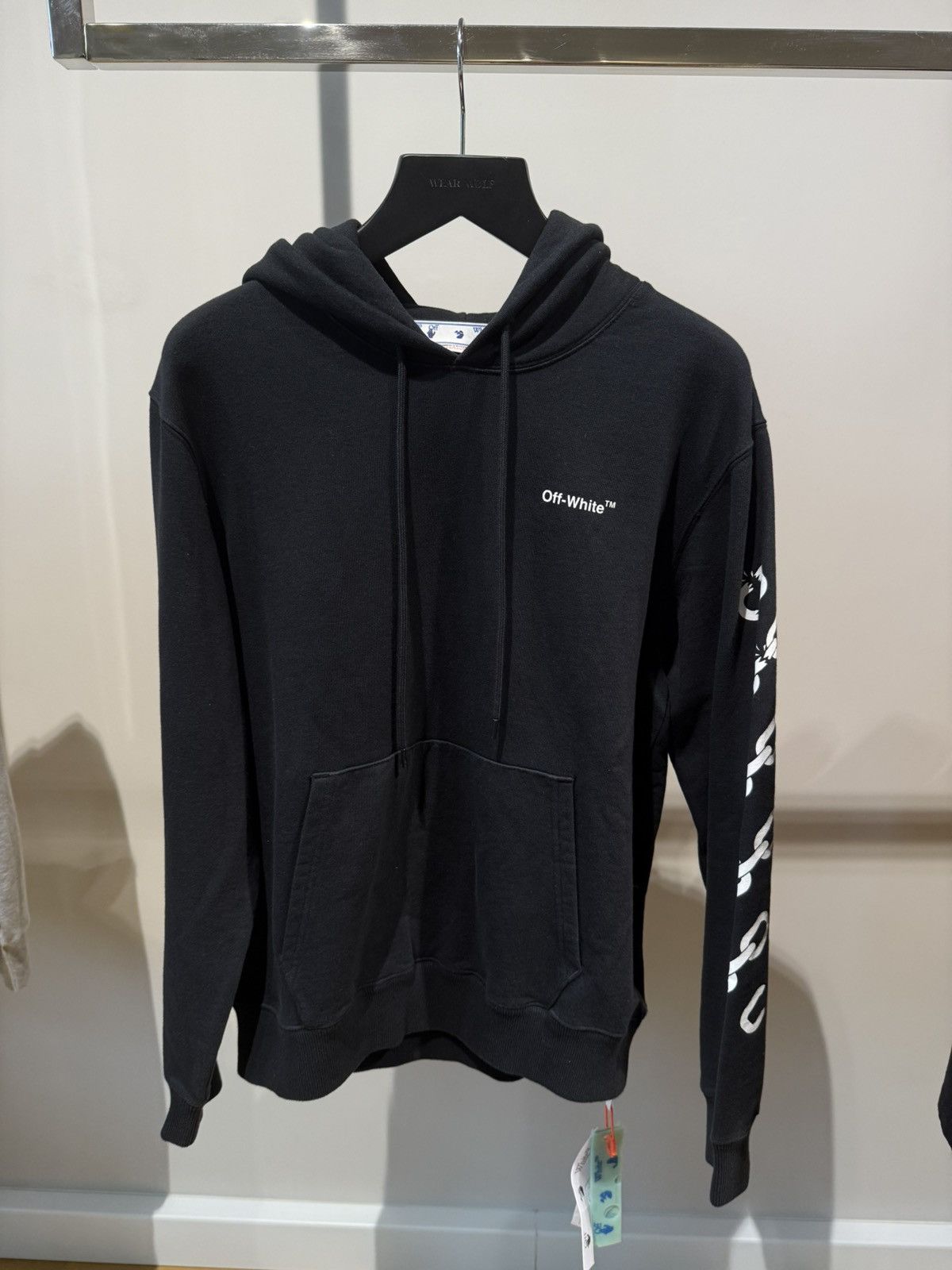Off-White BNWT Off-White Chain Arrow Hoodie Size US M / EU 48-50 / 2 - 1 Thumbnail