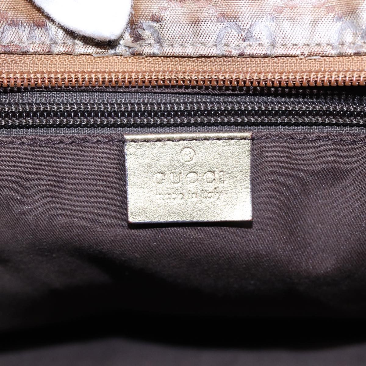 Gucci GUCCI GG Crystal Tote Bag Gold Size ONE SIZE - 16 Thumbnail
