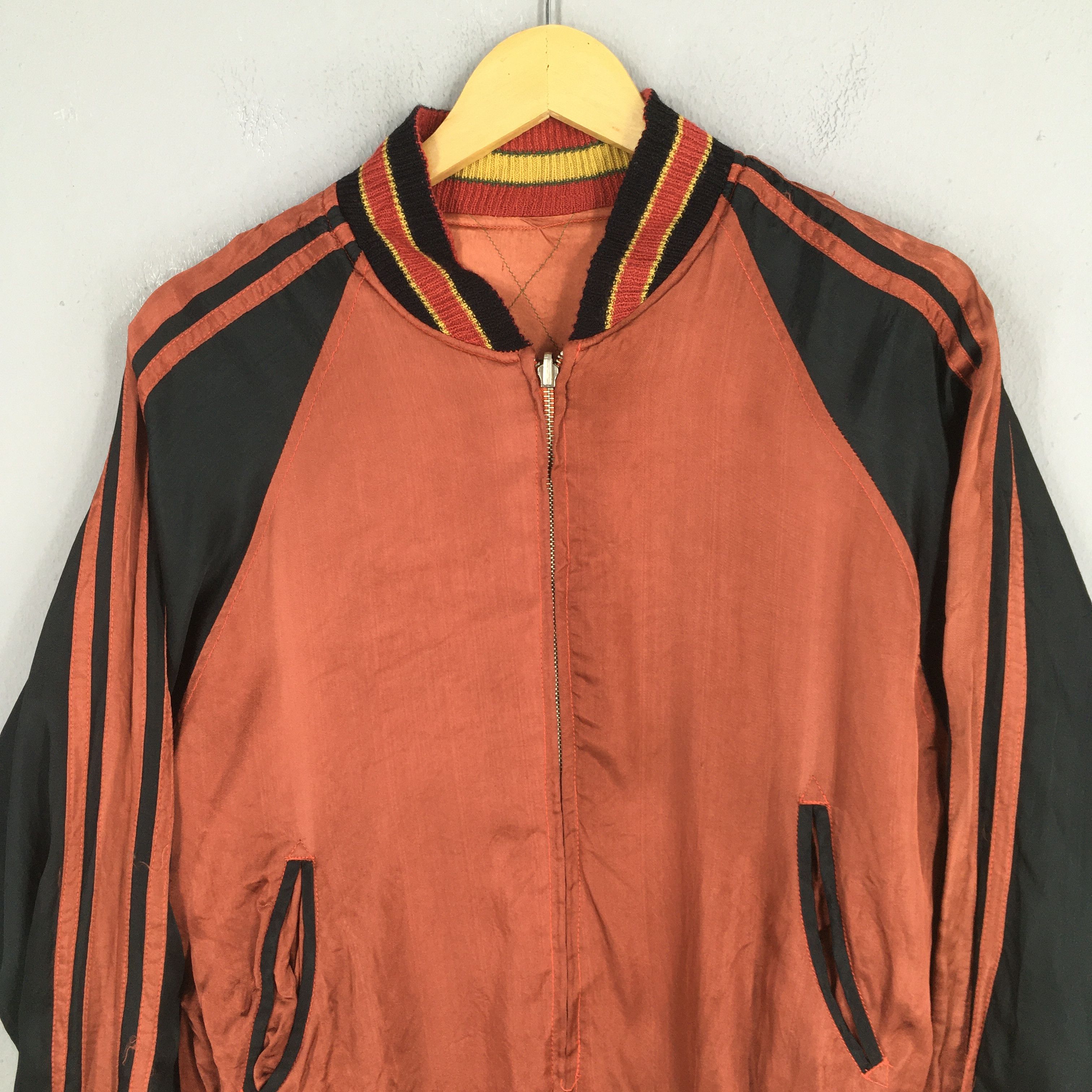 Japanese Brand Vintage 80s Sukajan Japan Dragon Souvenir Rayon Jacket M Size US M / EU 48-50 / 2 - 9 Thumbnail