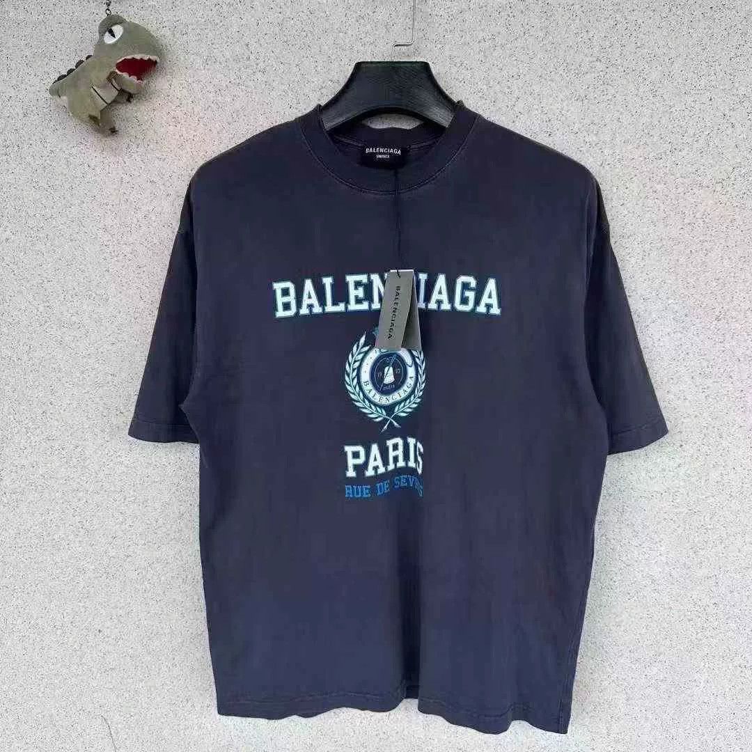 Balenciaga Balenciaga New Wheat Ear Short-Sleeve Size US S / EU 44-46 / 1 - 1 Thumbnail