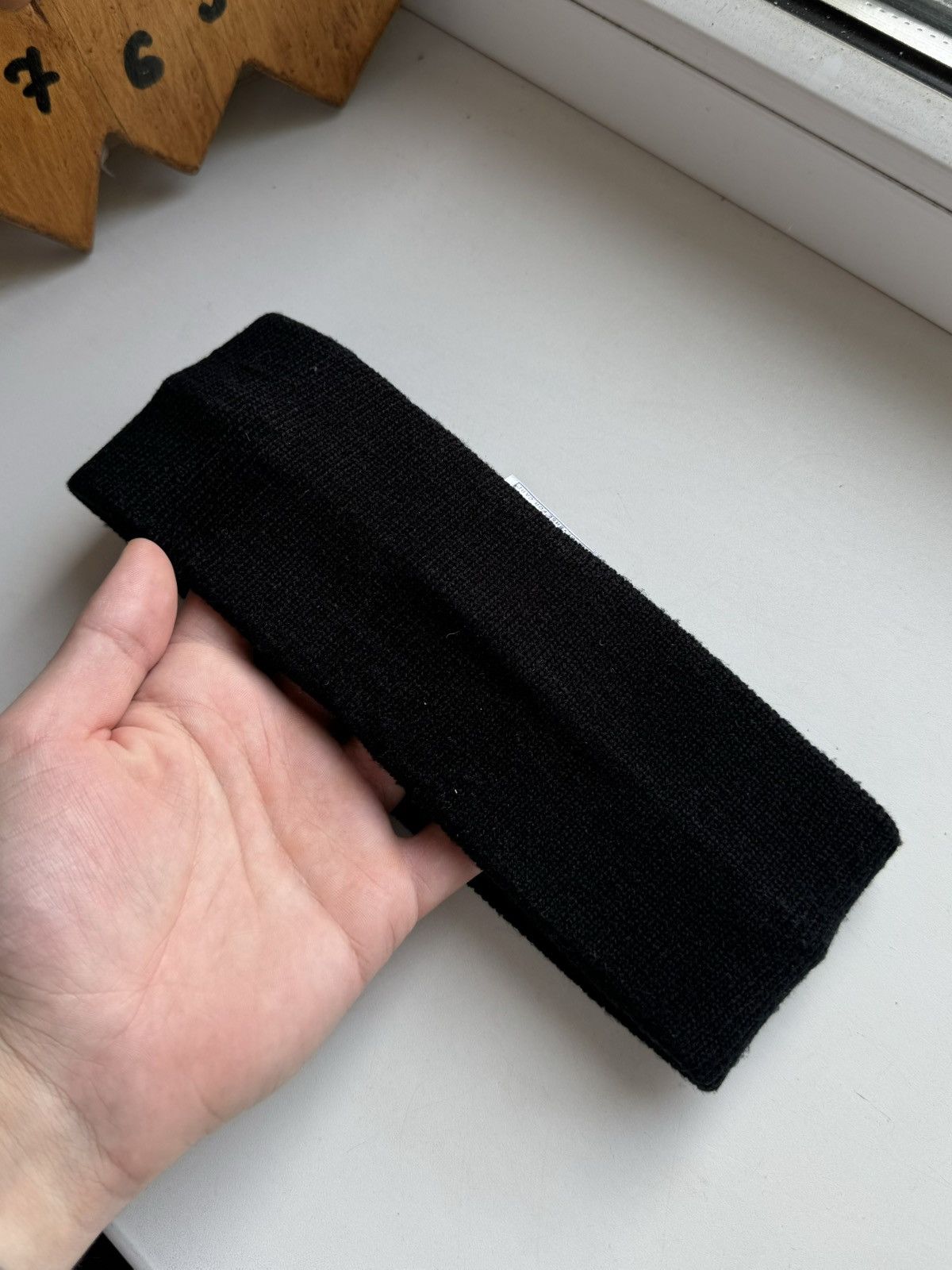 Nike × Vintage Nike Vintage Headband Supreme Swoosh Hat Black Size ONE SIZE - 4 Thumbnail