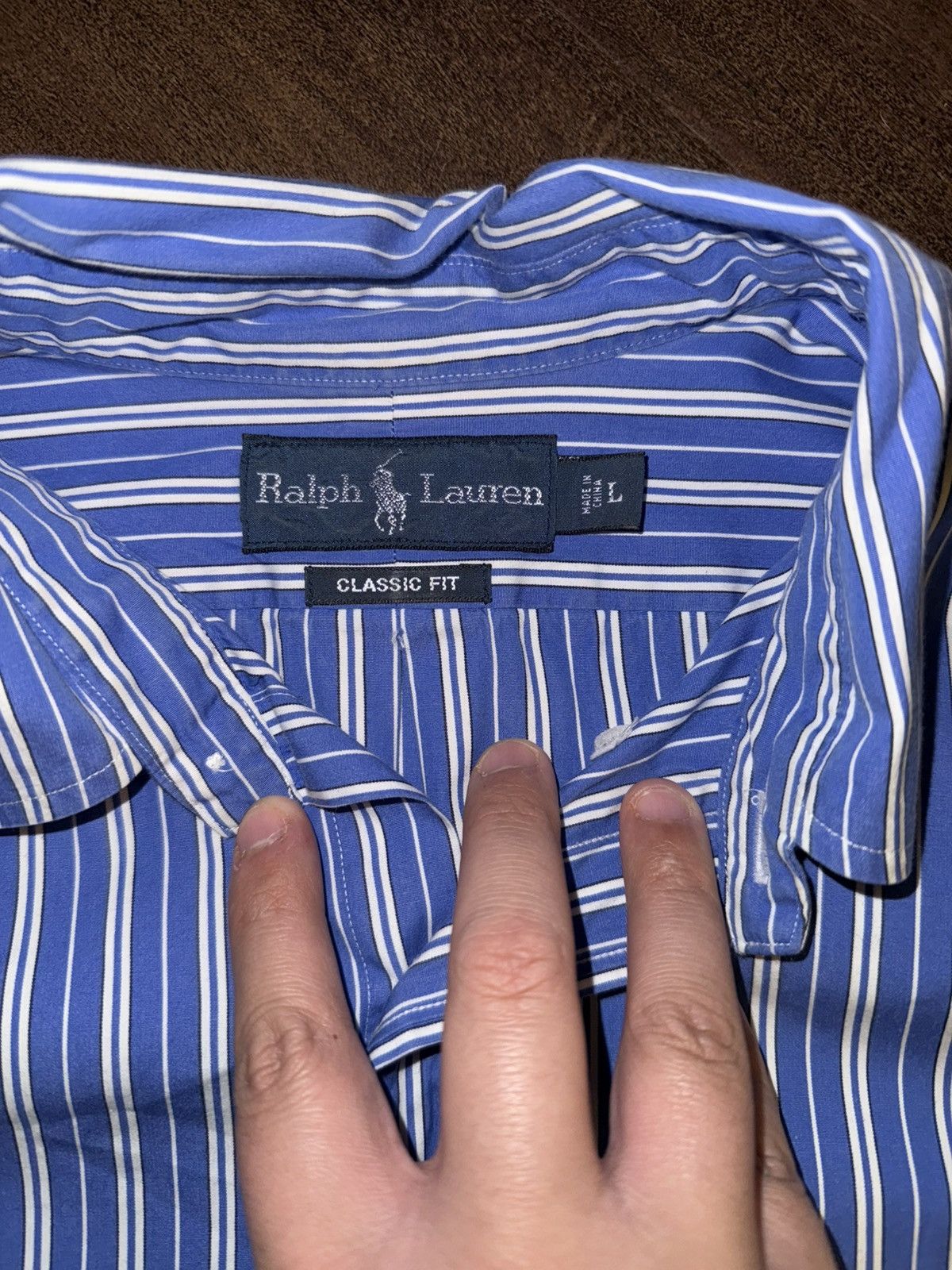 Polo Ralph Lauren Classic fit button down Size US L / EU 52-54 / 3 - 3 Thumbnail
