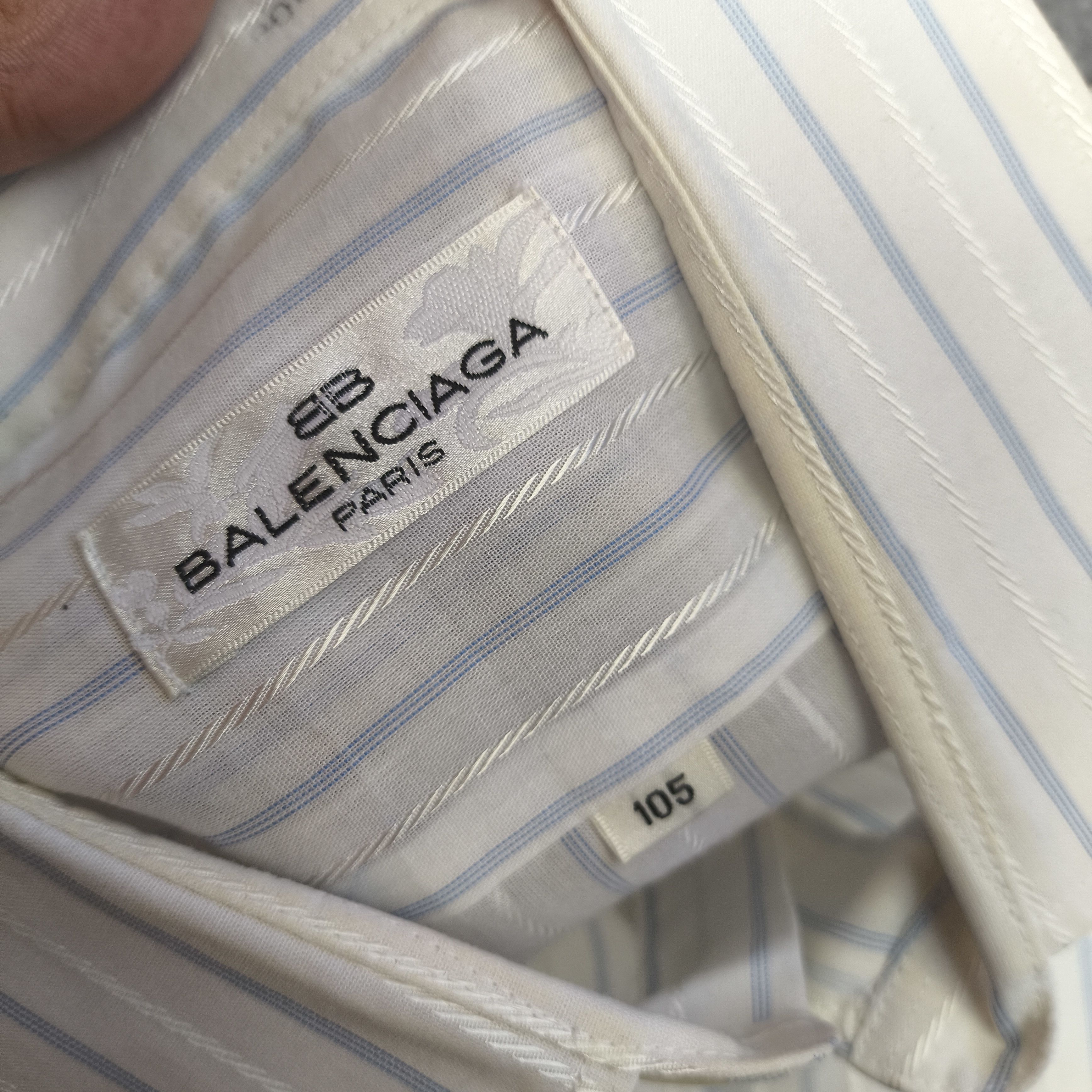 Balenciaga 90s balenciaga shirt Size US XL / EU 56 / 4 - 4 Thumbnail