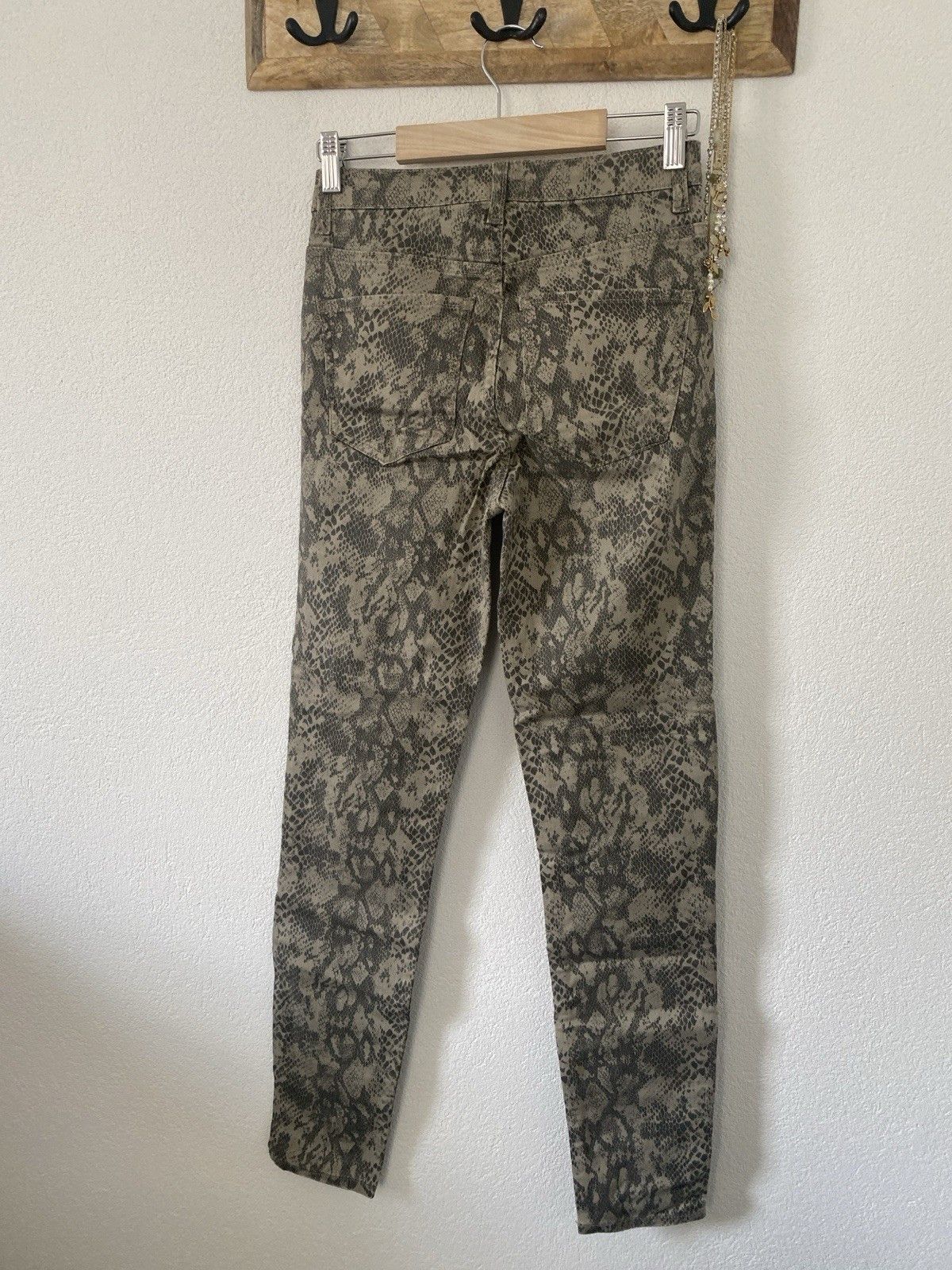 Other Zara Skinny Jeans Animal Print Size 38 Uk10 AA25 Size 32" / US 10 / IT 46 - 2 Thumbnail