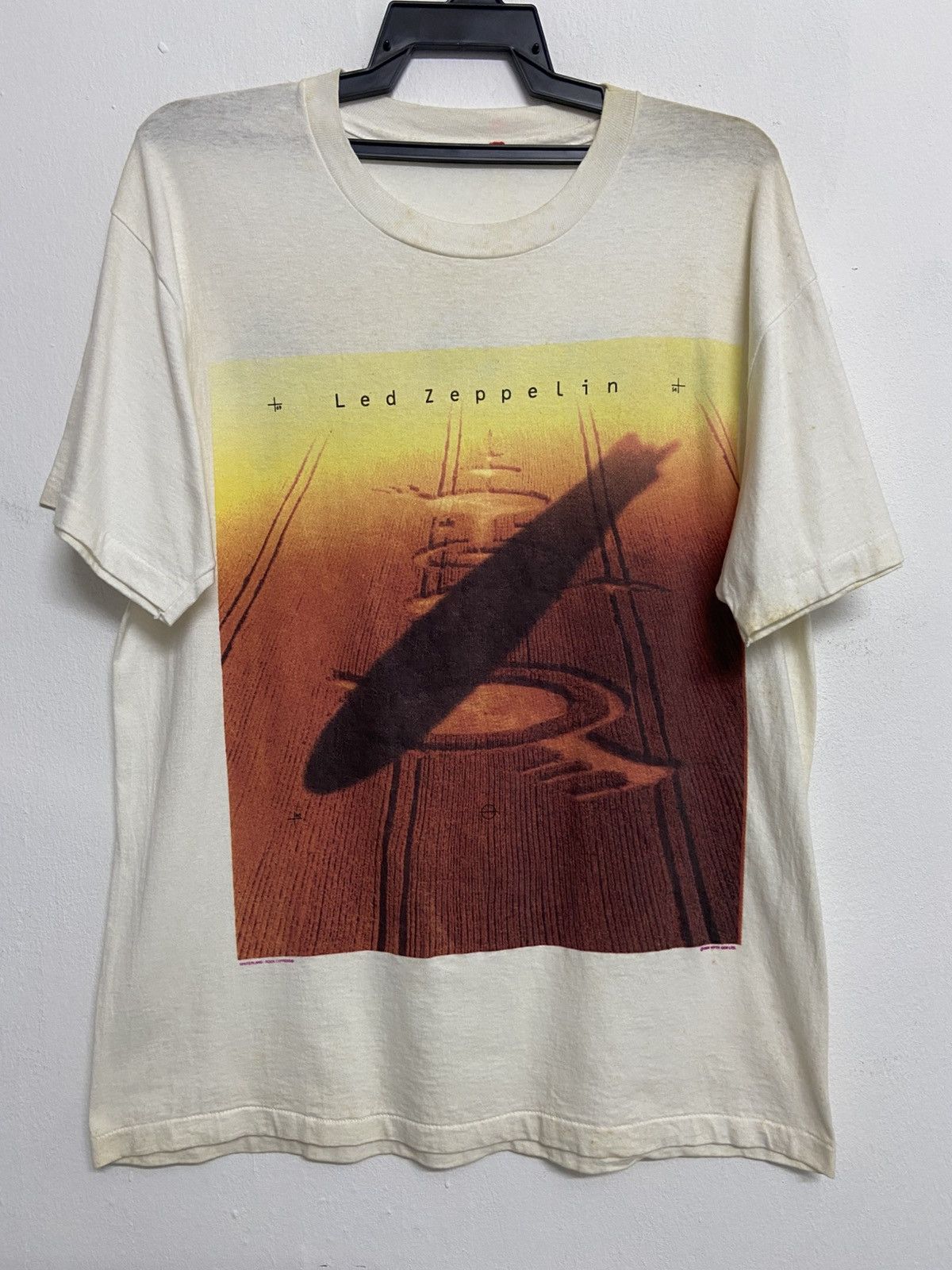 Band Tees Vintage 1990 Led Zeppelin Winterland Rock Express Tee Size US L / EU 52-54 / 3 - 1 Thumbnail