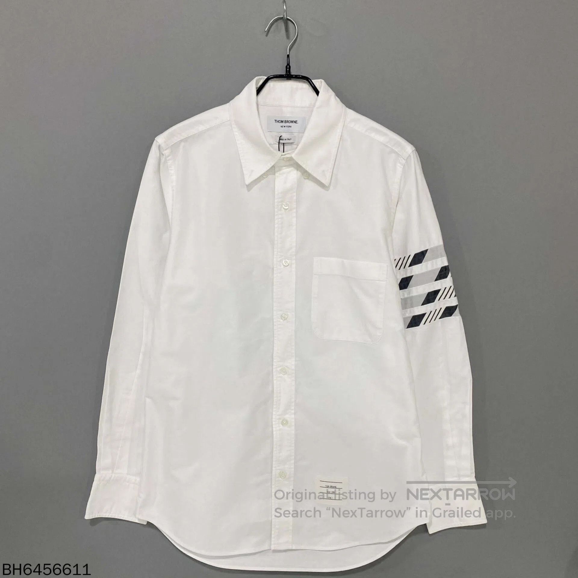 Thom Browne thom browne white oxford dress shirt. Size US S / EU 44-46 / 1 - 1 Thumbnail