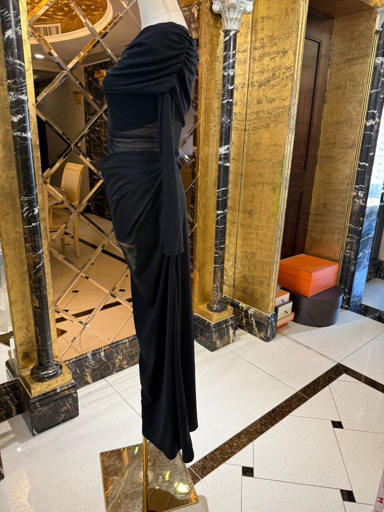 Versace Versace One-shoulder mesh patchwork dress Size M / US 6-8 / IT 42-44 - 8 Thumbnail