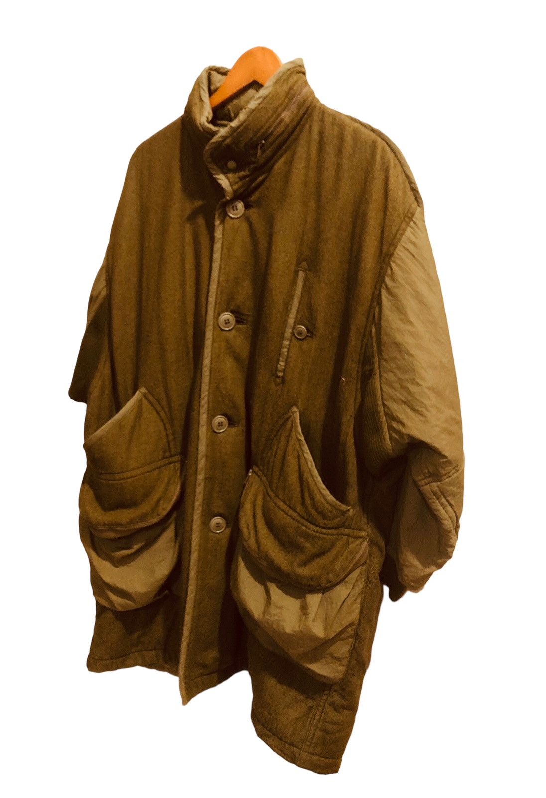 Issey Miyake × Vintage Vintage Issey Miyake Oversized Reversible Hoodie Jacket Size US XXL / EU 58 / 5 - 4 Thumbnail
