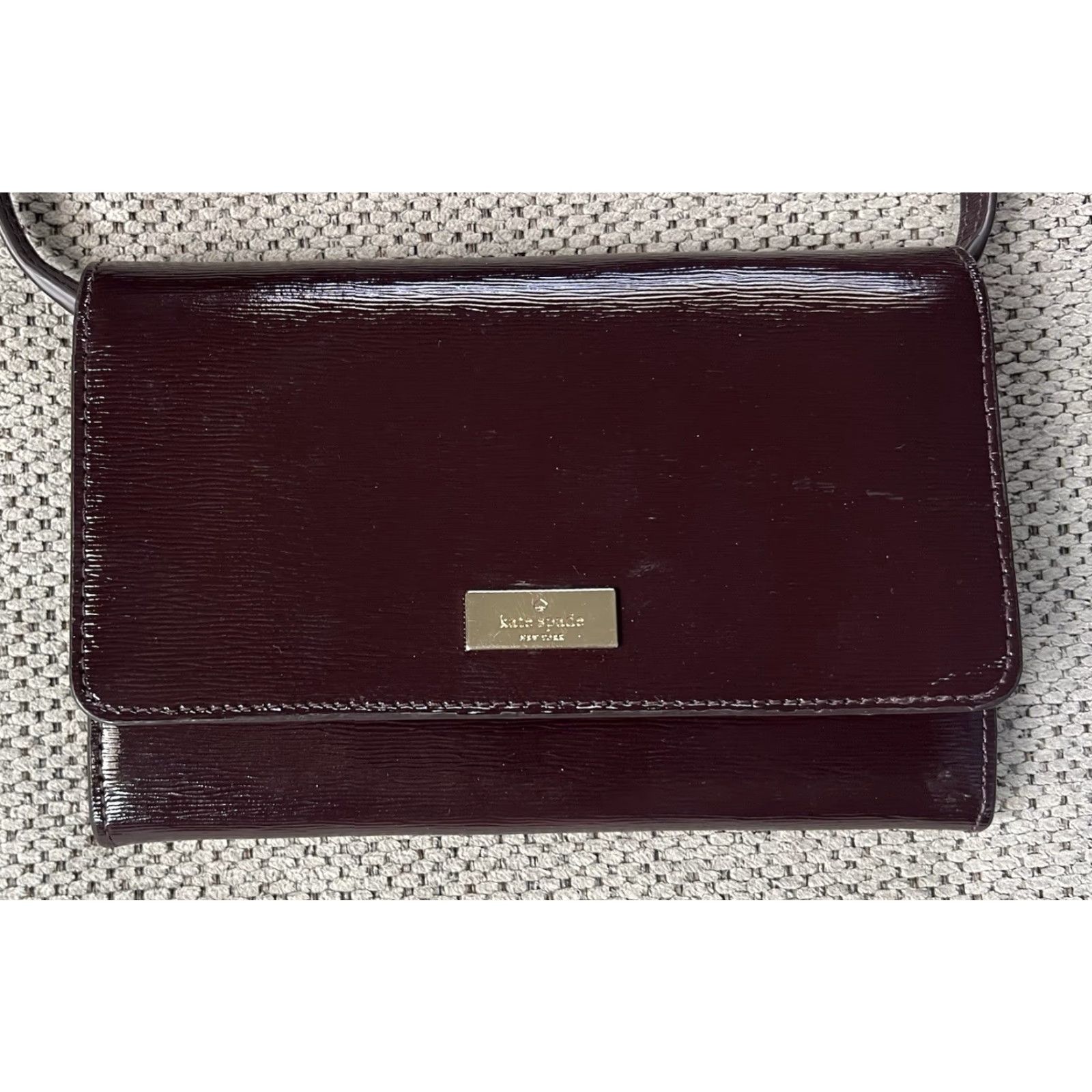 Vintage kate spade new york Clutch Wallet Convertible Crossbody Patent Leather Size ONE SIZE - 2 Thumbnail