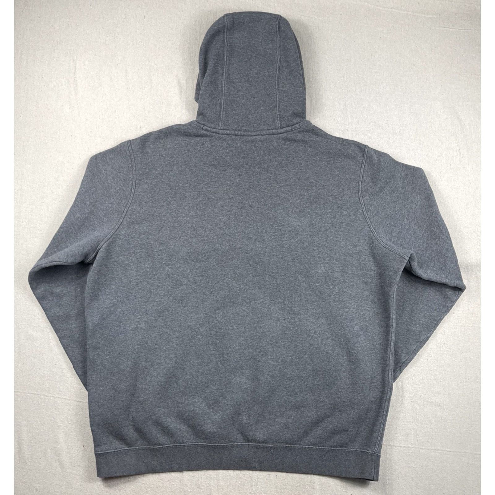 Nike Nike Hoodie Pullover Essentials Fleece Gray Swoosh Mens 2XL Size US XXL / EU 58 / 5 - 2 Thumbnail