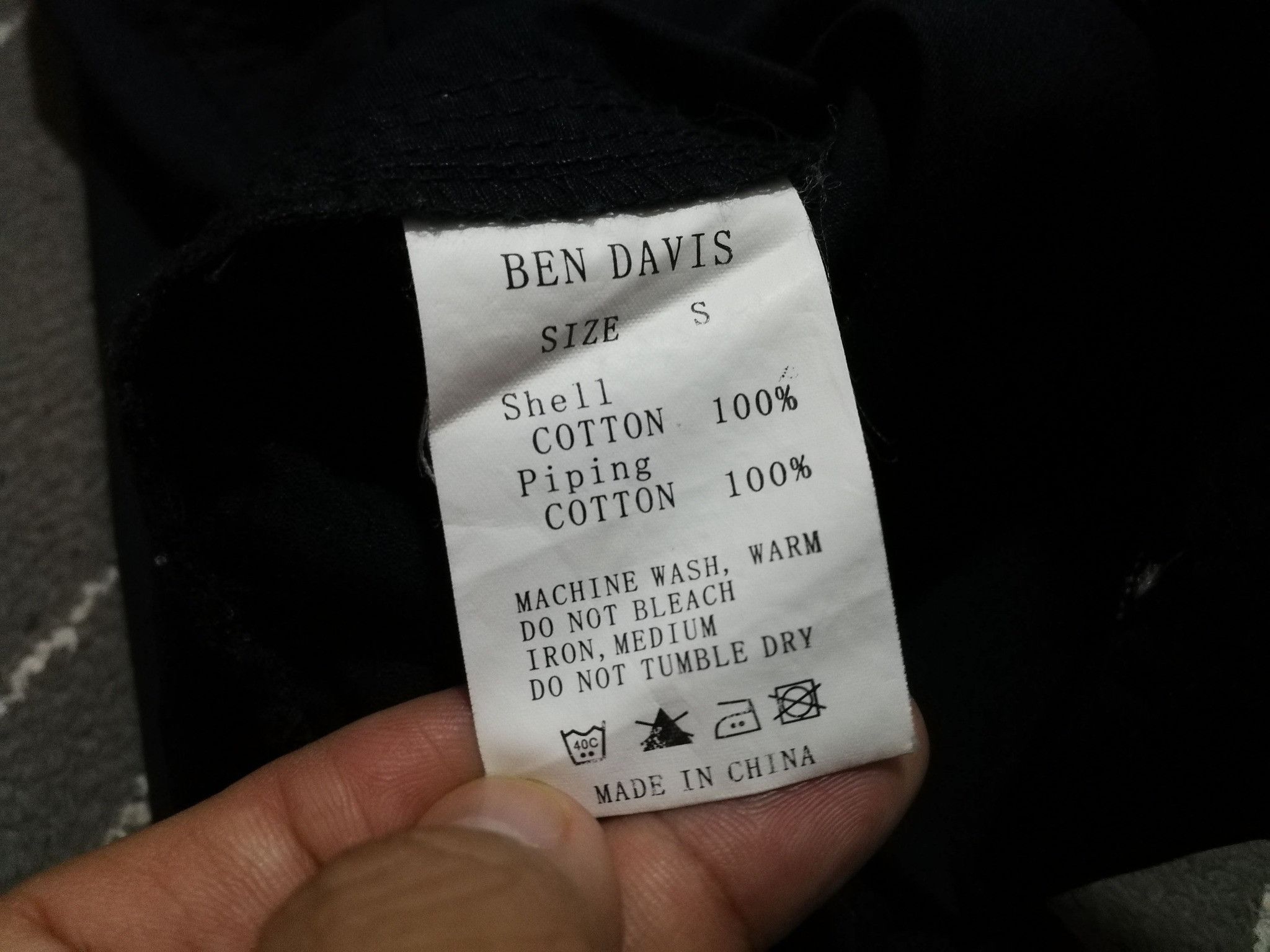 Ben Davis BEN DAVIS bowling shirt 3q XS 2084 Size US XS / EU 42 / 0 - 5 Thumbnail