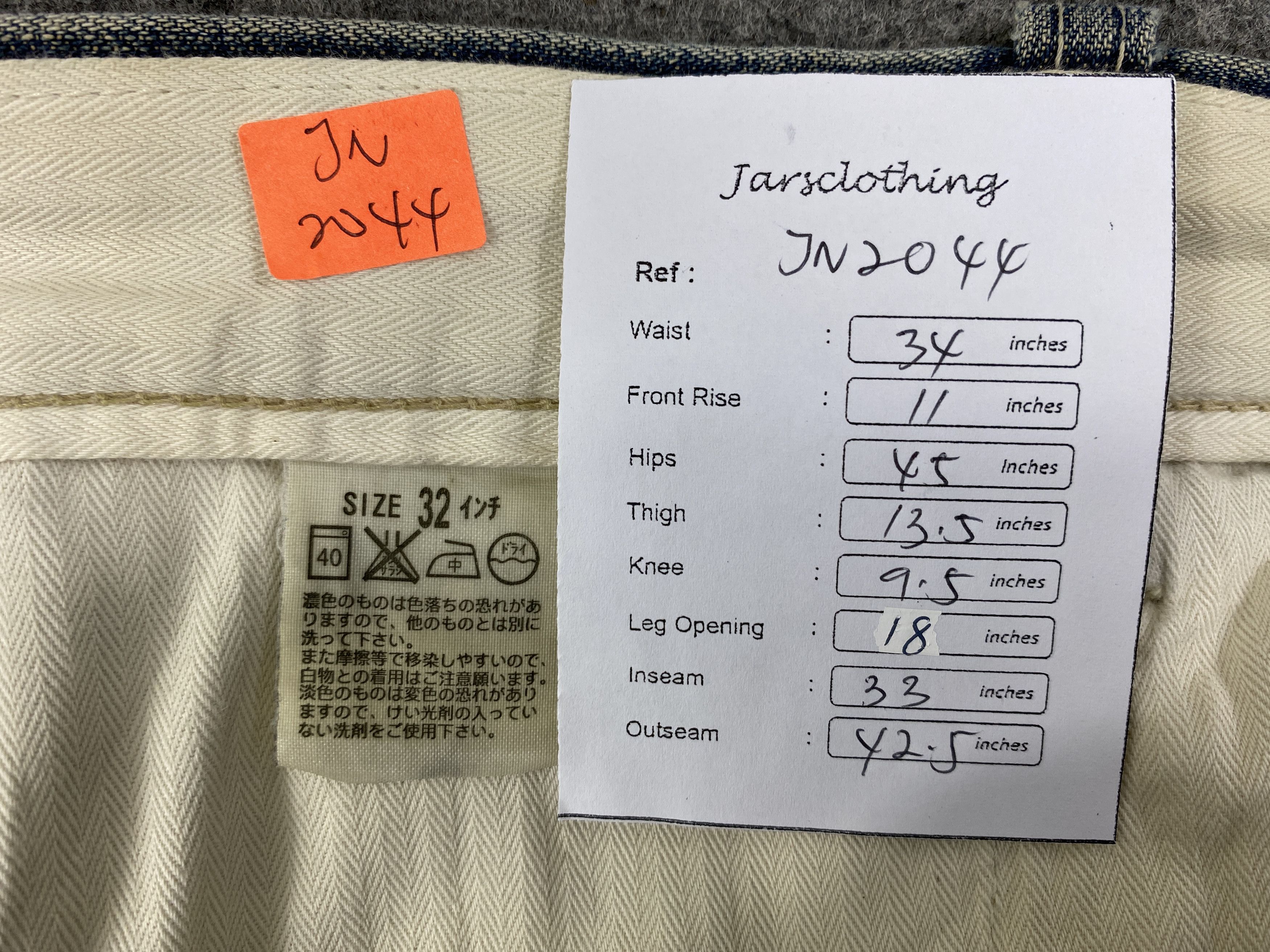 Levi's Faded Blue Multi Pocket Vintage Levi's 503 34x33 -JN2044 Size US 34 / EU 50 - 7 Thumbnail