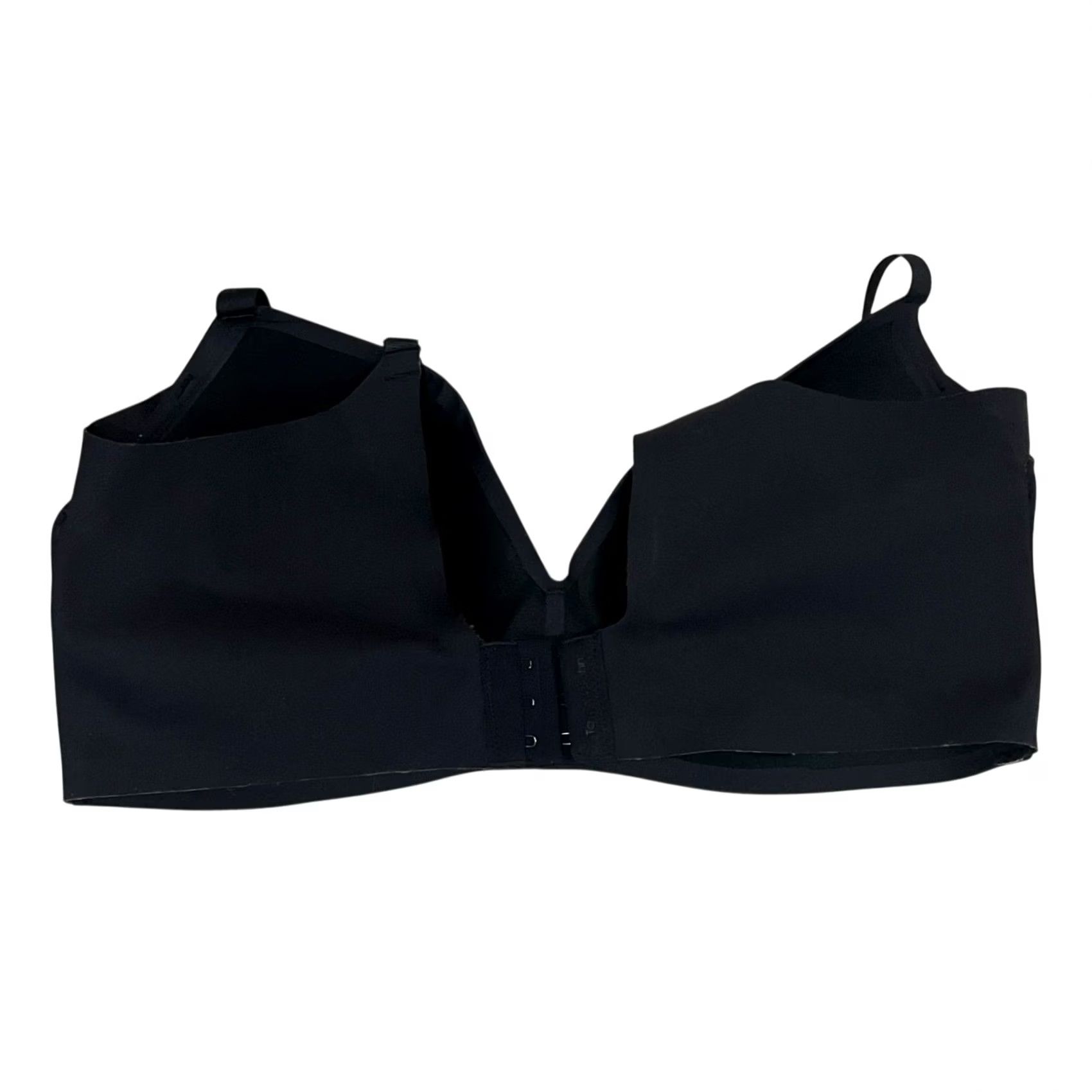 Vintage Tommy John Bra Black Comfort Smoothing Lightly Lined Wireless 38DD SS DD T-Shirt Bra Womens 38DD Size ONE SIZE - 6 Thumbnail