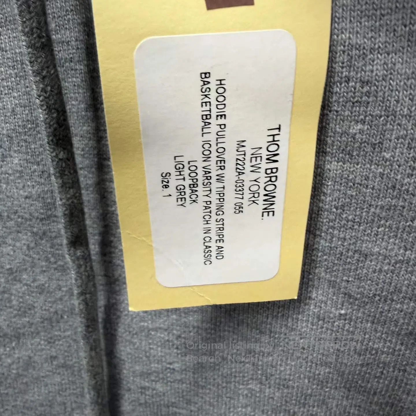 Thom Browne Thom Browne Tennis Embroidered Hoodie| Size US S / EU 44-46 / 1 - 6 Thumbnail