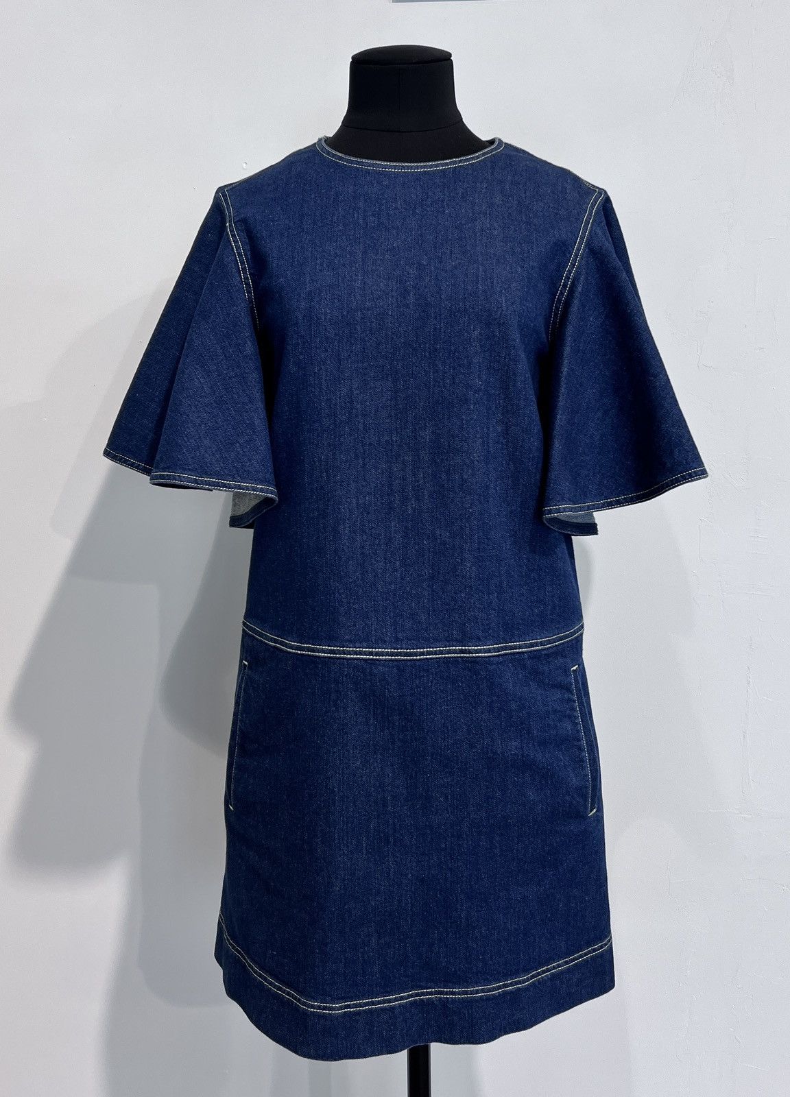 See by Chloe See by Chloe Dress Jean Blue Size S / US 4 / IT 40 - 1 Thumbnail