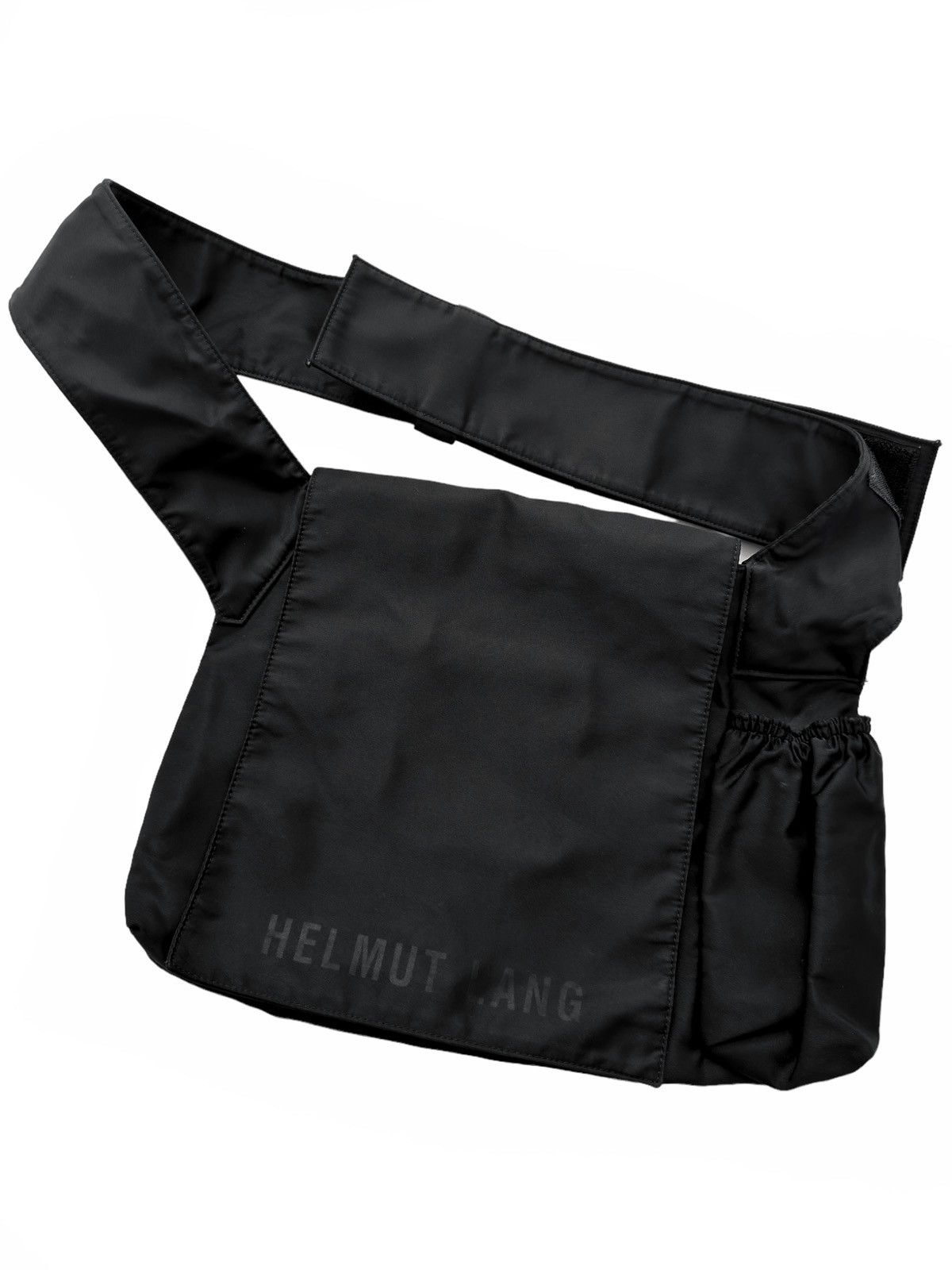 Helmut Lang Archive Nylon Shoulder Multi Bag | Grailed