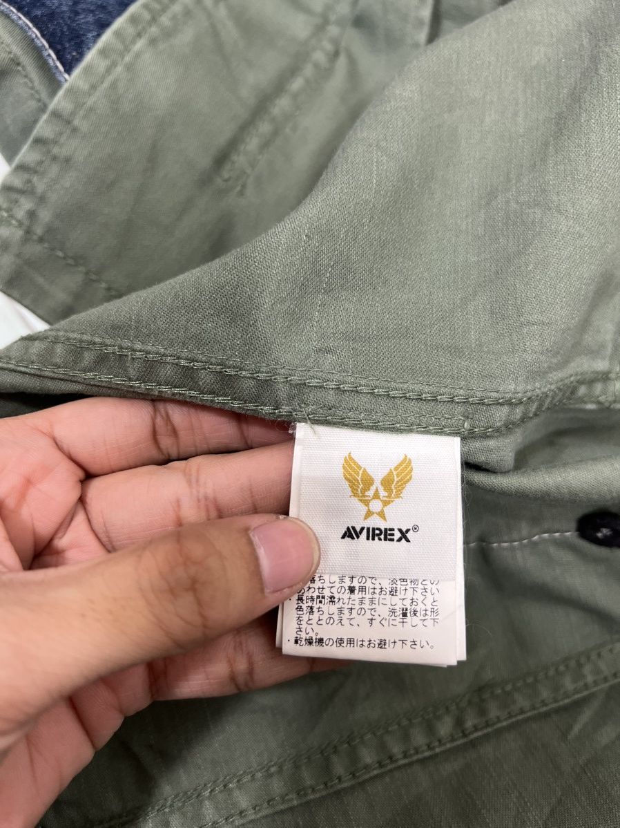 Avirex 🔥 AVIREX REBUILD MILITARY JACKET Size US L / EU 52-54 / 3 - 15 Thumbnail