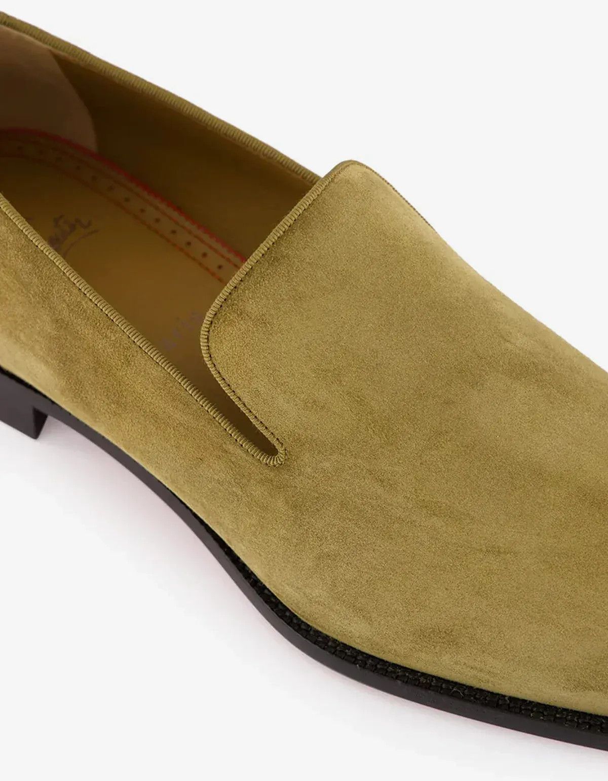 Christian Louboutin Christian Louboutin Beige Danny Flex Suede Loafers Size US 8 / EU 41 - 5 Thumbnail