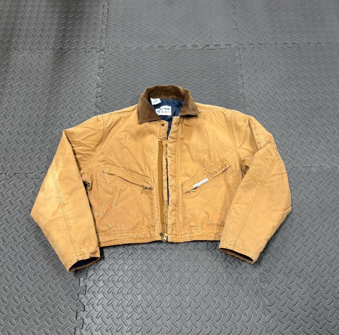 Vintage Cropped Carhartt-Style Jacket Vintage Size US XS / EU 42 / 0 - 2 Thumbnail
