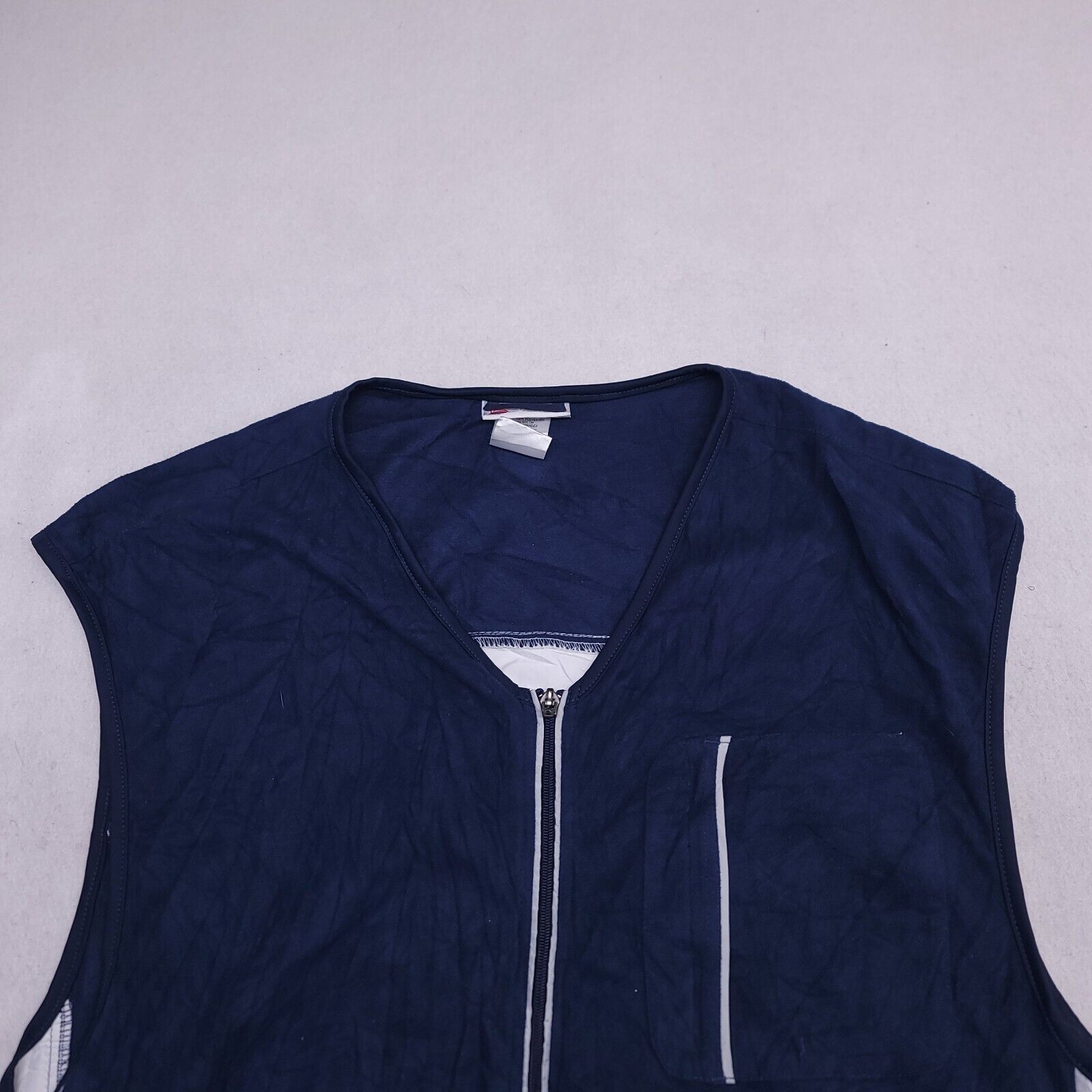 K-Swiss K-Swiss Casual Zip Up Jacket Vest Womens Size XL Blue White Size XL / US 12-14 / IT 48-50 - 1 Thumbnail