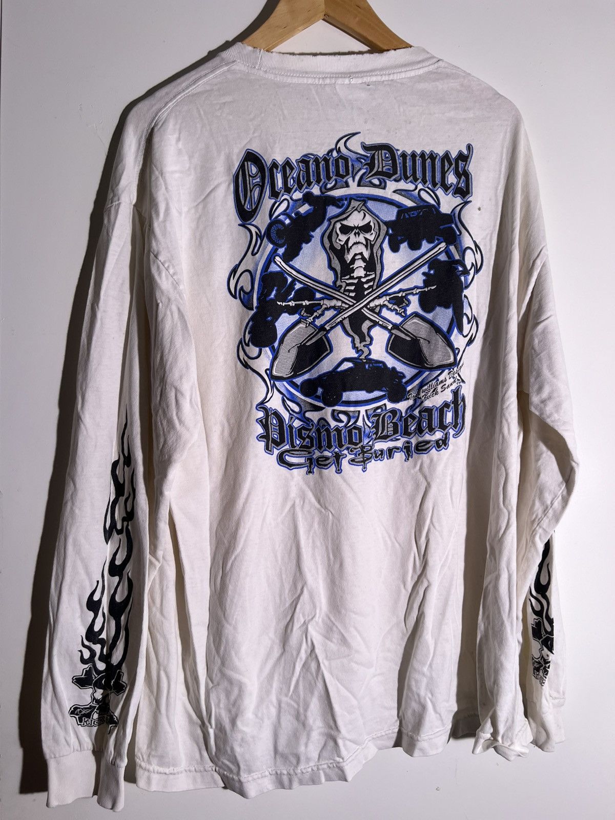 Vintage Y2K 2000’s VTG Vintage Kick Sand Pismo Beach Retro Tee Shirt Size US XL / EU 56 / 4 - 1 Thumbnail
