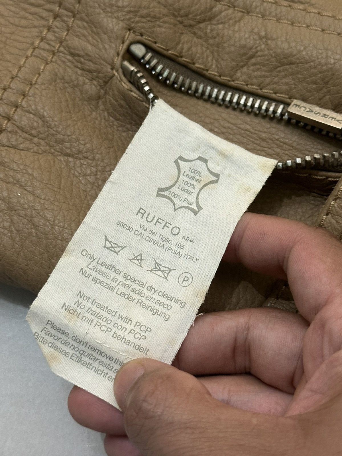 Versace Versace leather jacket by ruffo reseach made in italy Size XS / US 0-2 / IT 36-38 - 11 Thumbnail