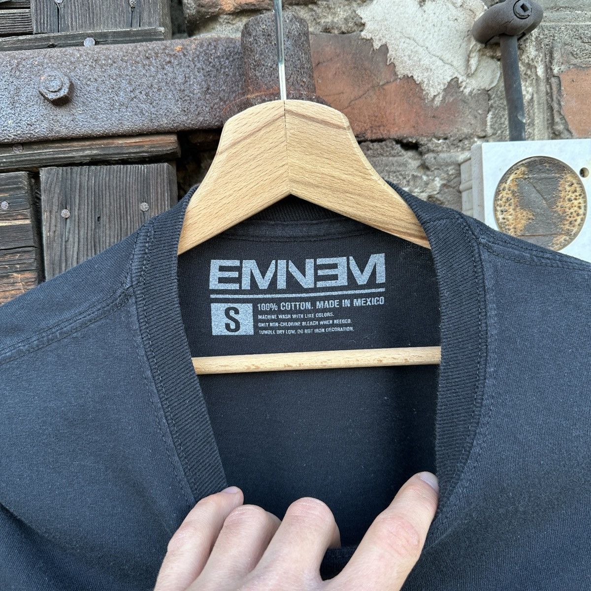 Eminem Eminem I Will Die Unconquered Rap Long Sleeve T-Shirt Y2K Size US S / EU 44-46 / 1 - 4 Thumbnail