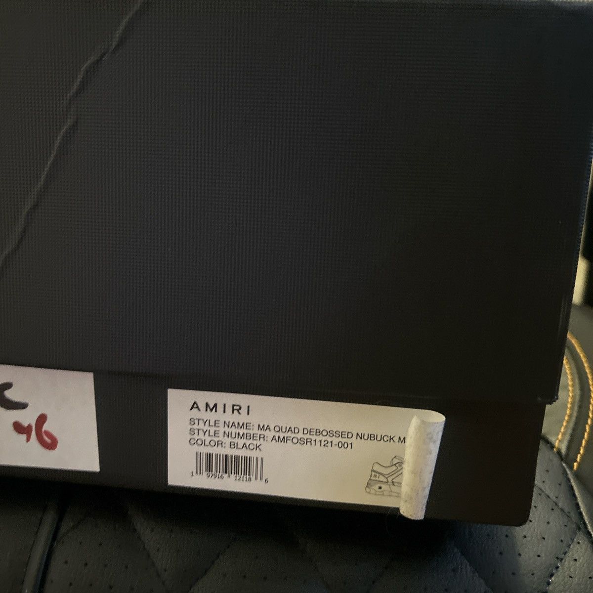 Amiri Amiri MA-1 black and white Size US 13 / EU 46 - 7 Thumbnail