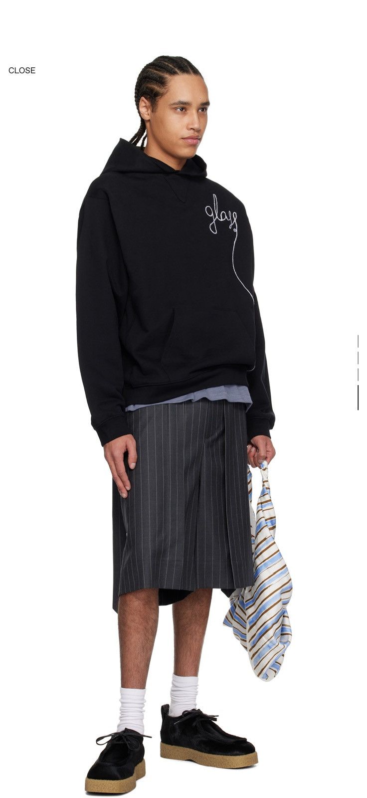 Glass Cypress Glass Cypress black pullover hoodie Size US S / EU 44-46 / 1 - 4 Thumbnail