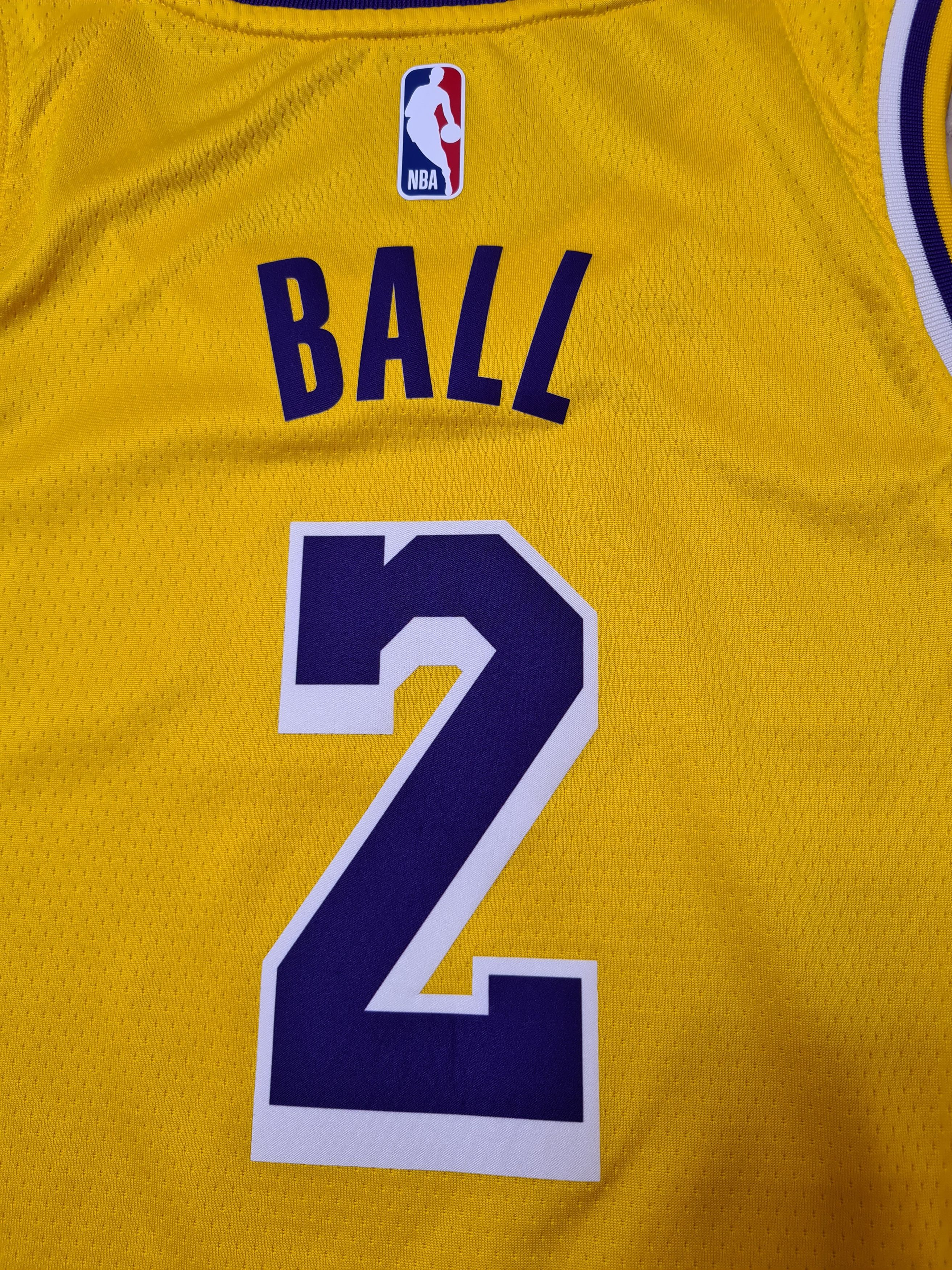All Sport LA LAKERS LONZO BALL #2 JERSEY BASKETBALL SHIRT JERSEY Size US S / EU 44-46 / 1 - 4 Thumbnail