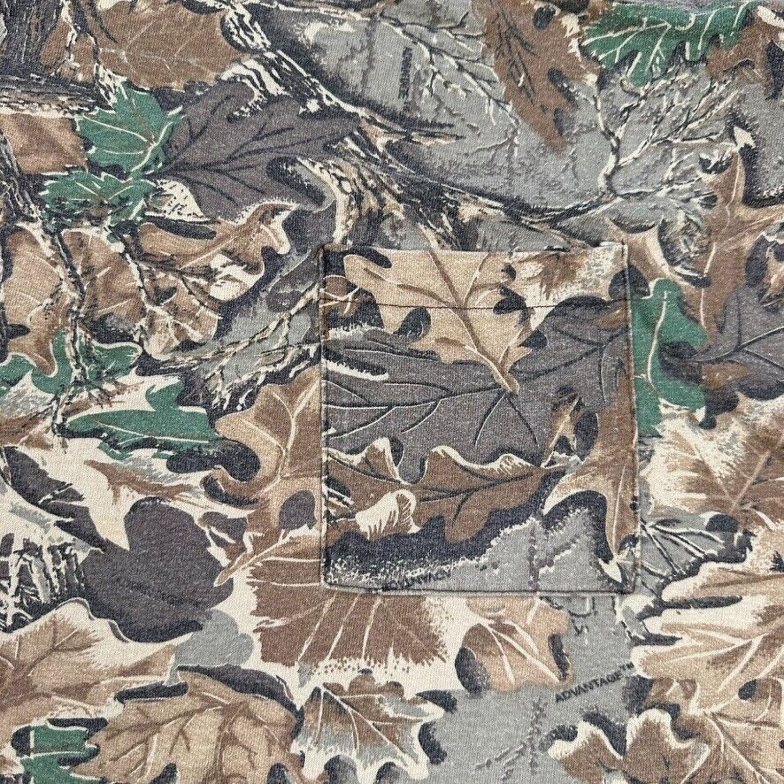 Vintage × Walls Vintage Walls Advantage Tree Leaf Camo Long Sleeve T Shirt Size US XXL / EU 58 / 5 - 4 Thumbnail
